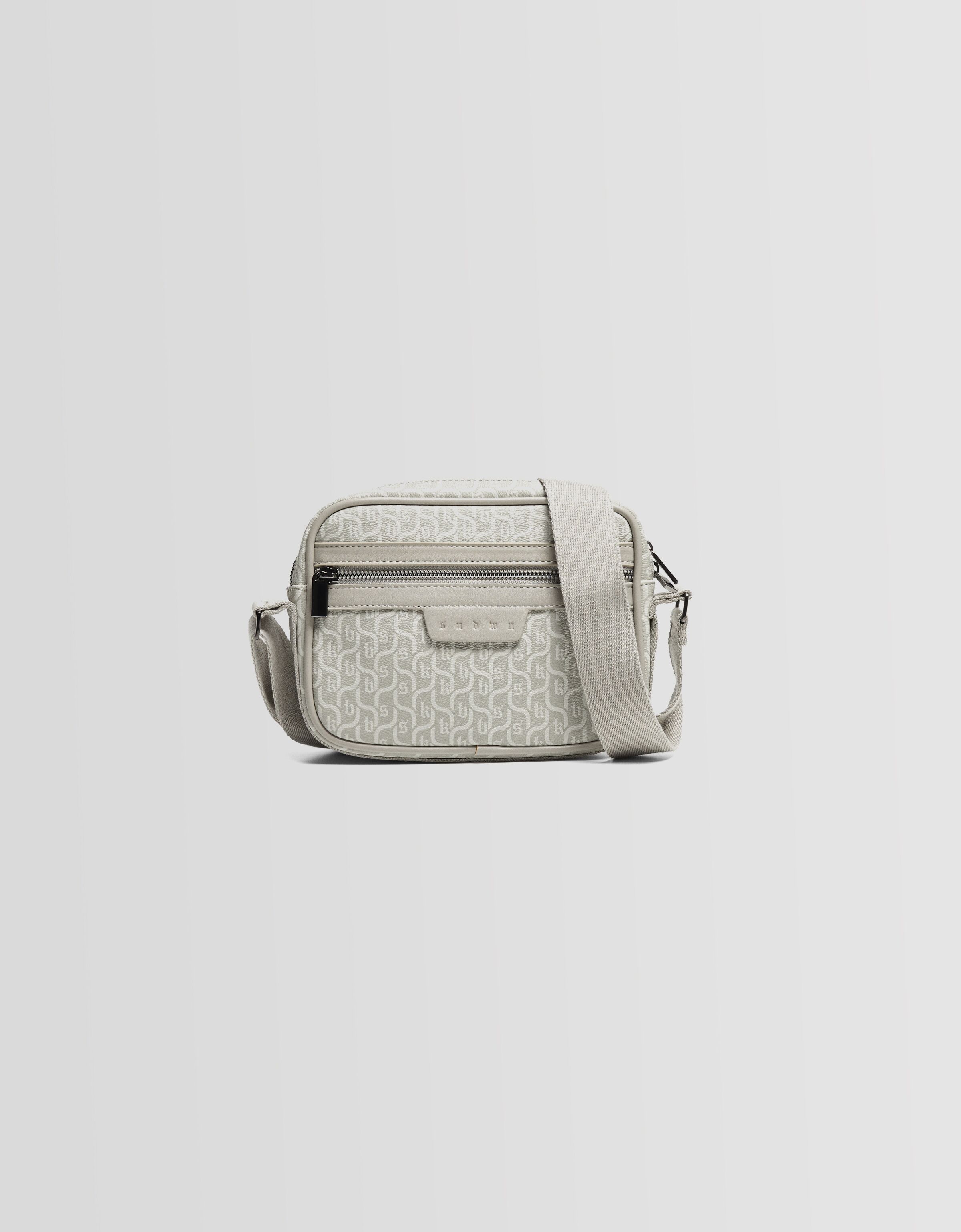 Bershka white online bag