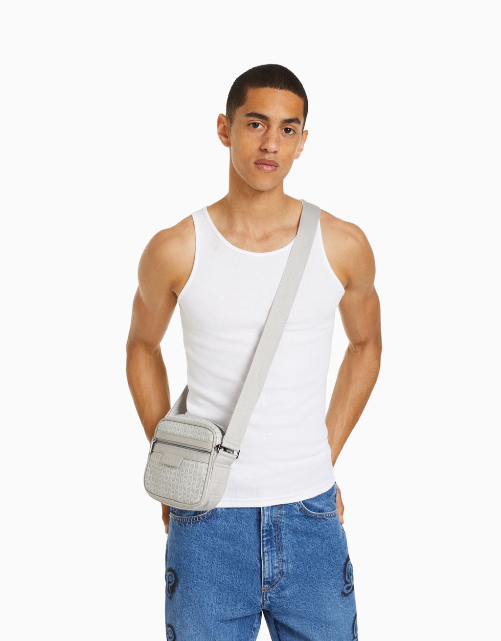 Waist bag hot sale bershka man