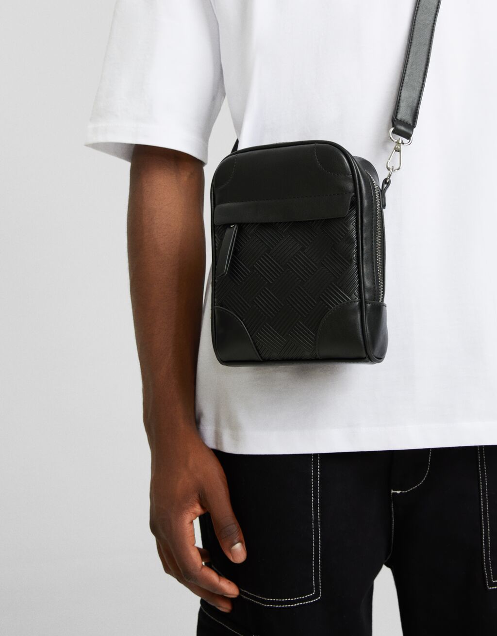 Rectangular crossbody bag Accessories Men Bershka