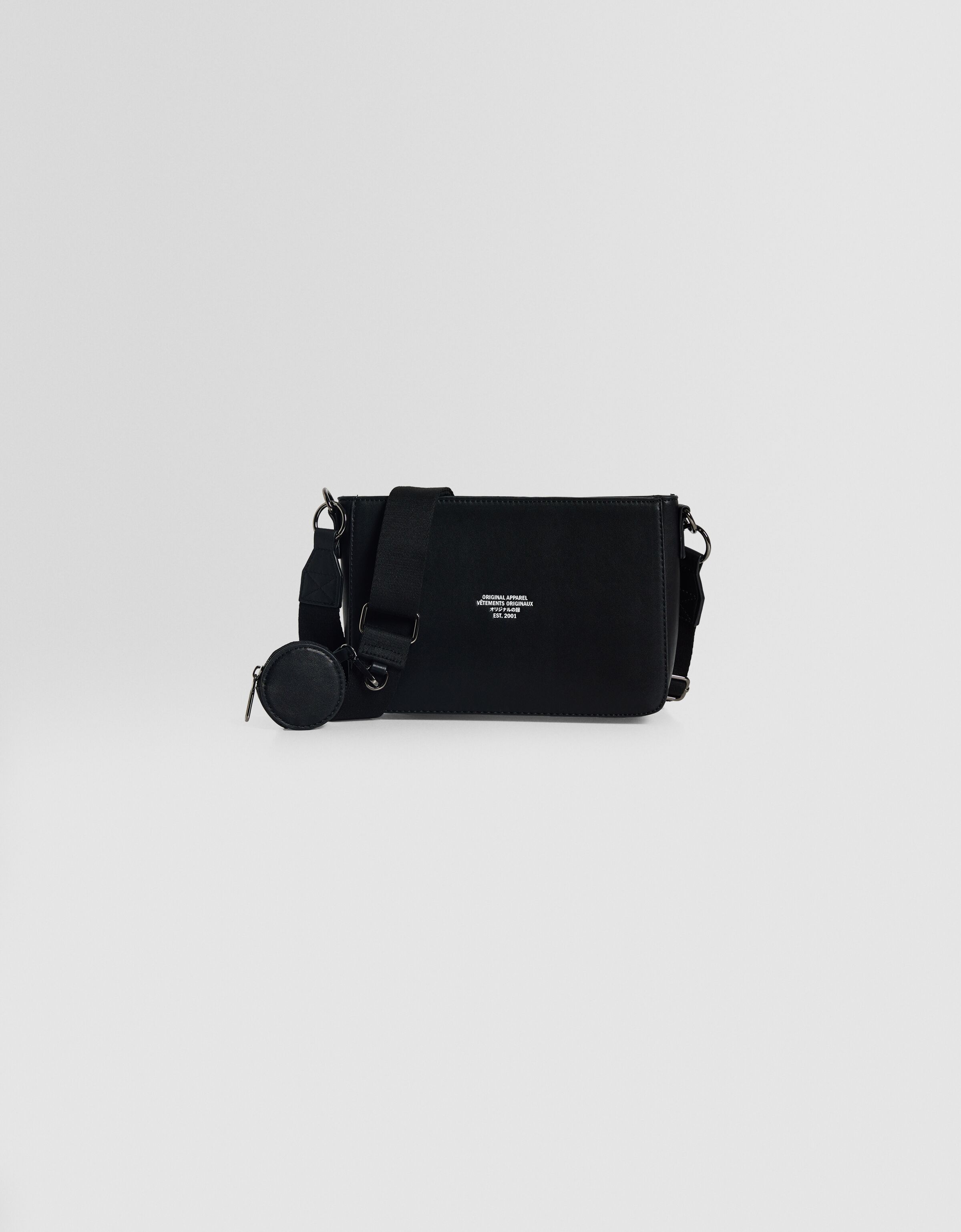 Bolso crossbody detalle Hombre Bershka