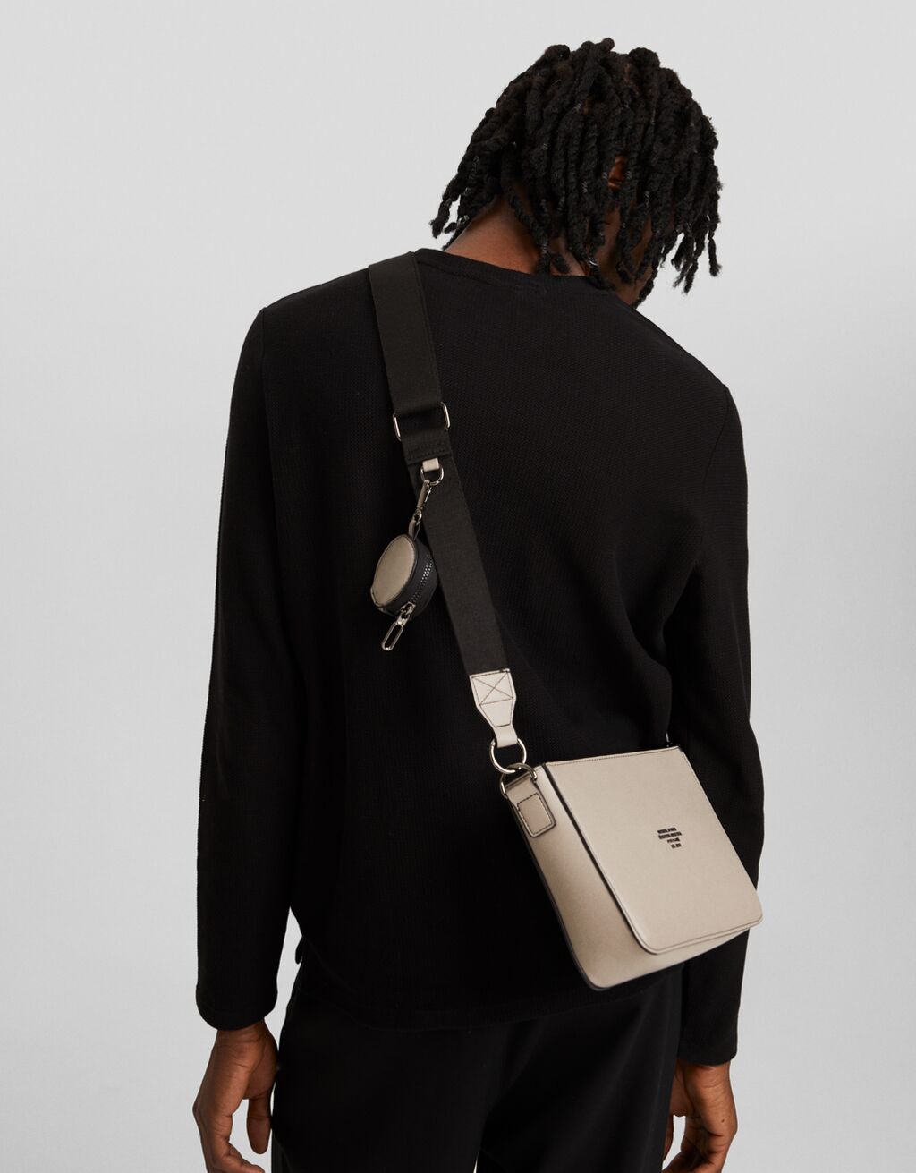 Crossbody bag with detail Bags and backpacks Men Bershka