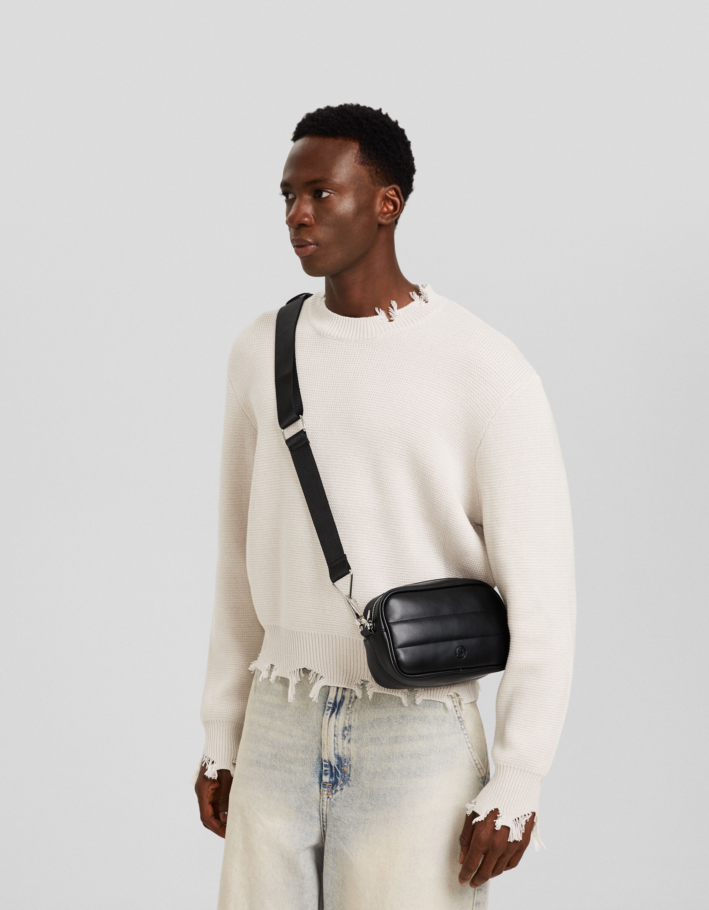 Sac bandouli re matelass Homme Bershka