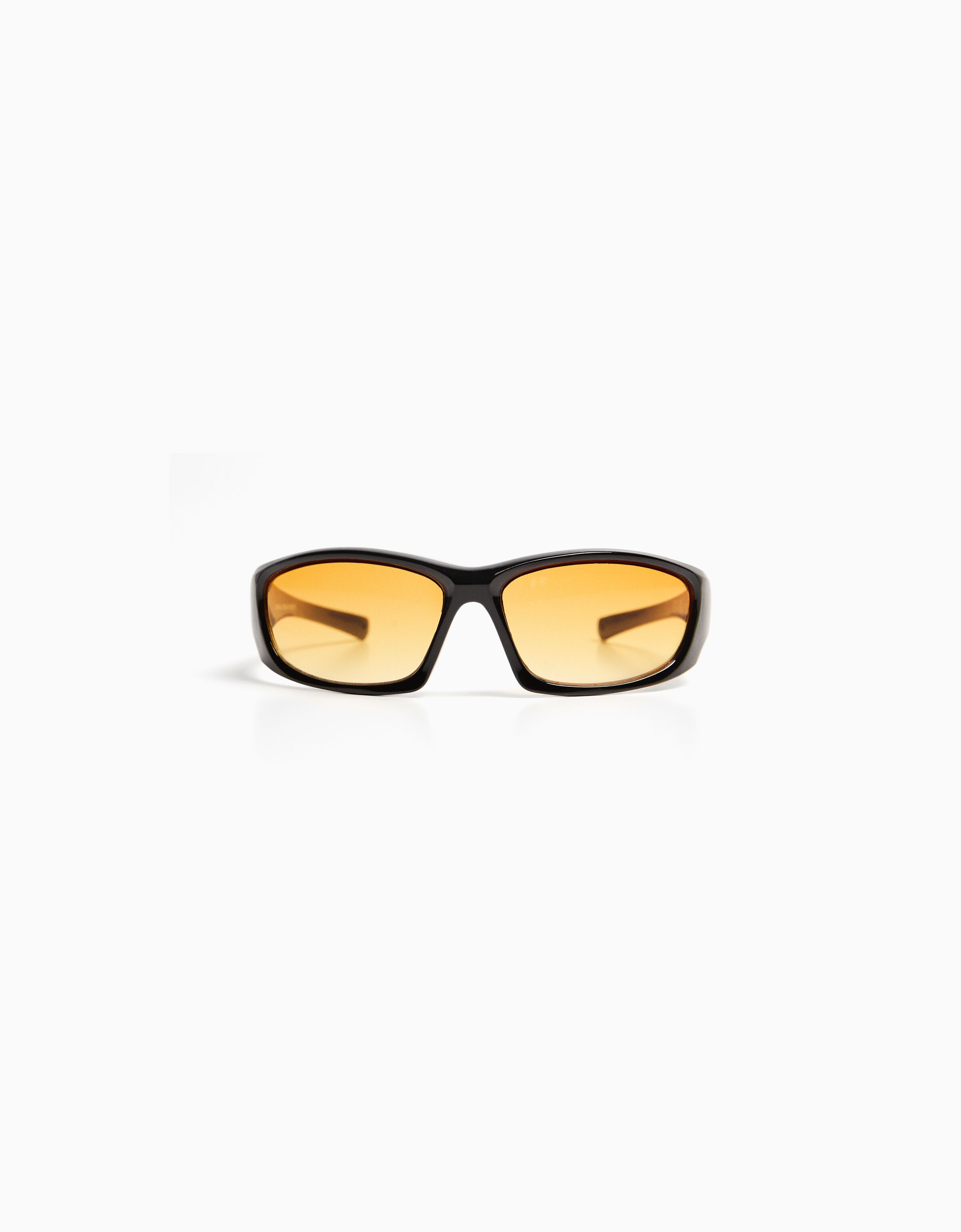 Lunettes de soleil sportives Homme Bershka
