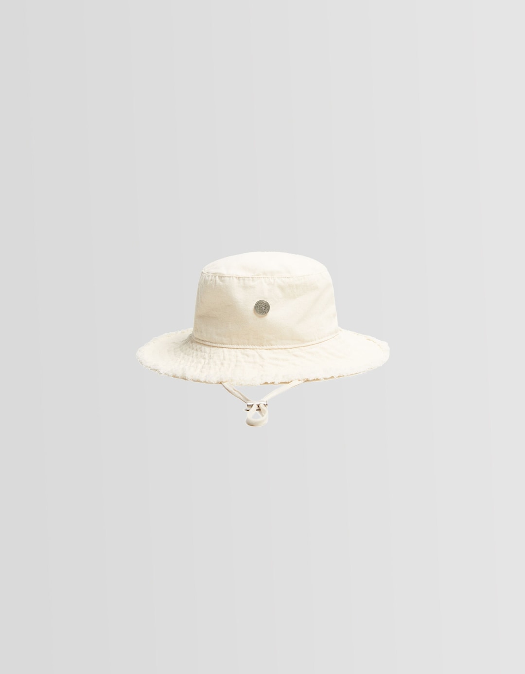 Bucket Hat aus Baumwolle im Washed-Look