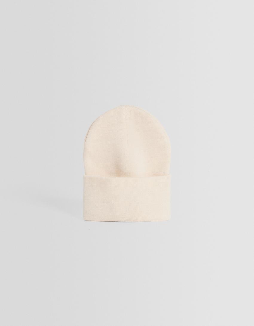 Basic beanie-Cream-0