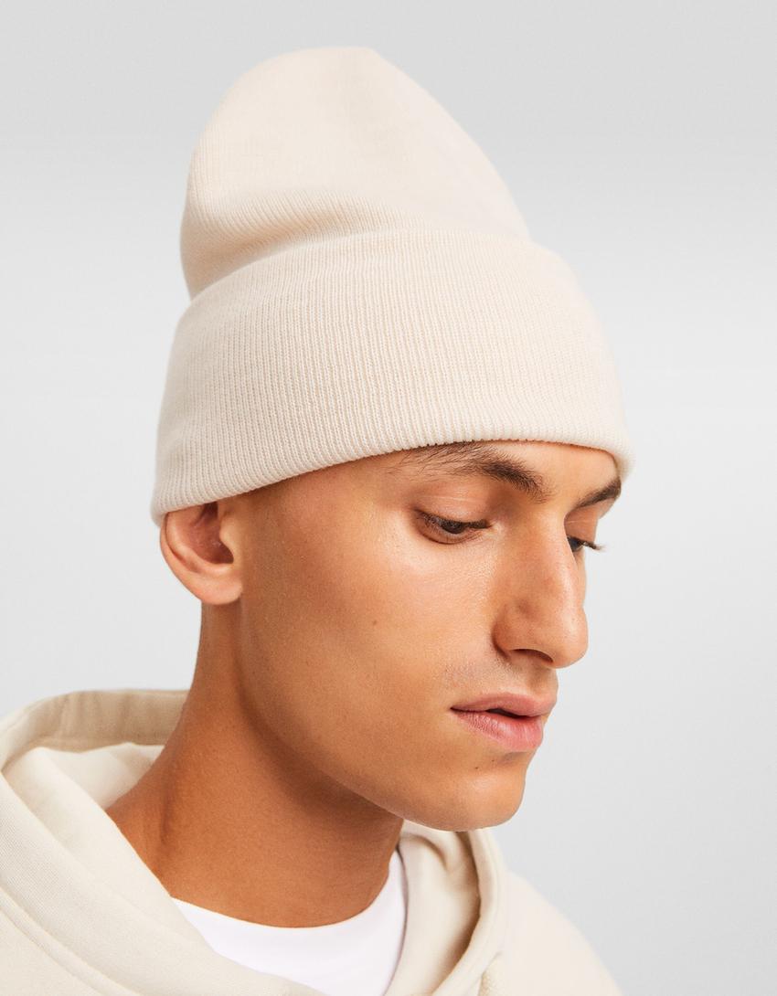 Basic beanie-Cream-1