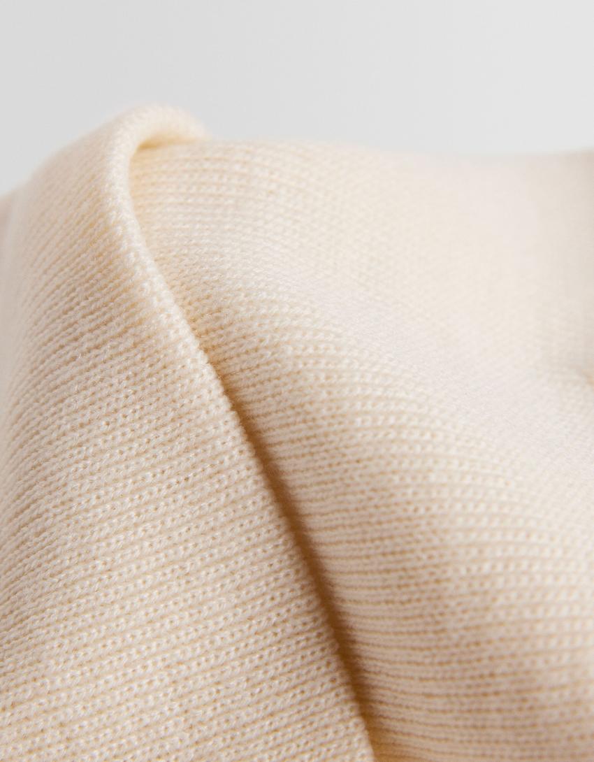 Basic beanie-Cream-2