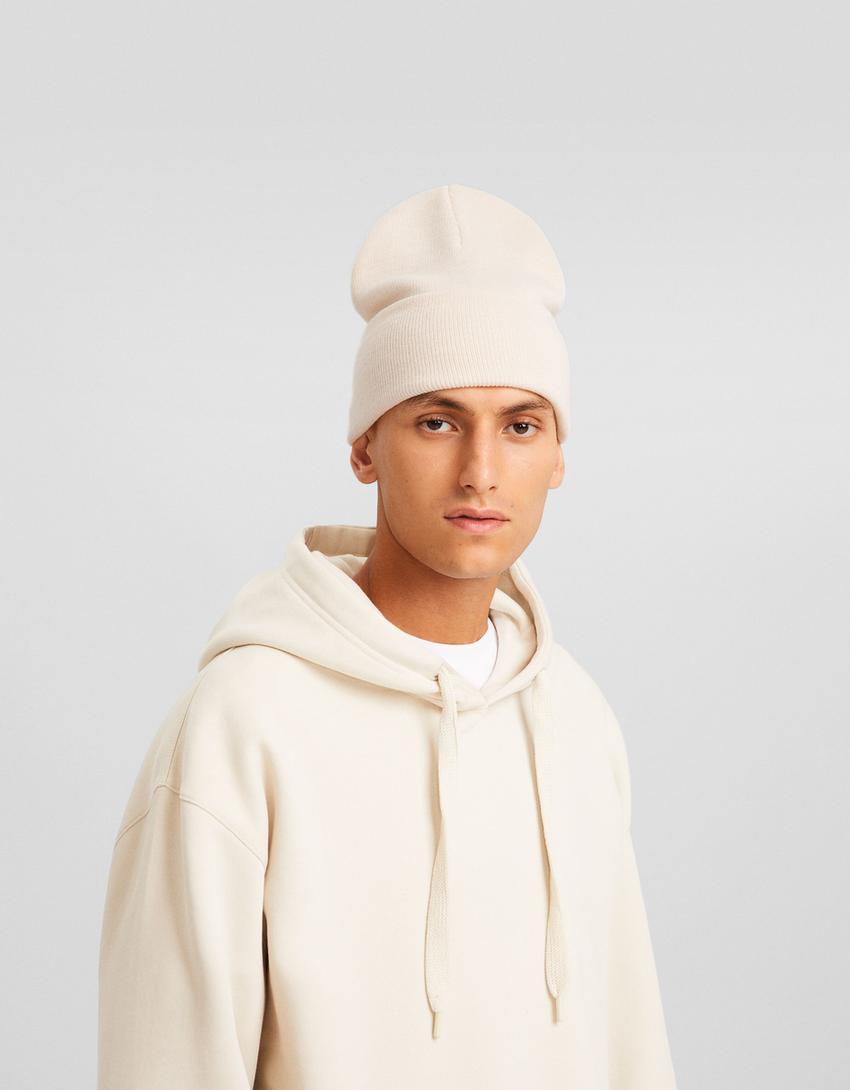 Basic beanie-Cream-3