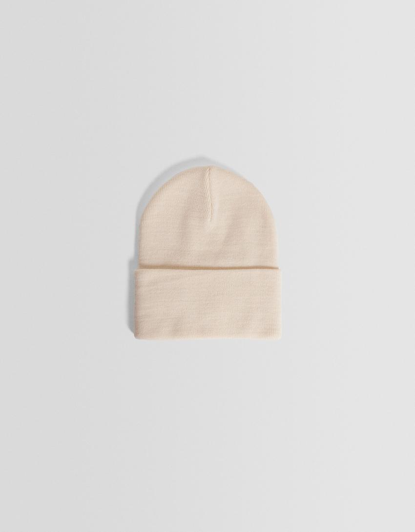 Basic beanie-Cream-4