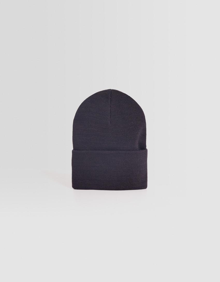 Beanie básico-Gris-0