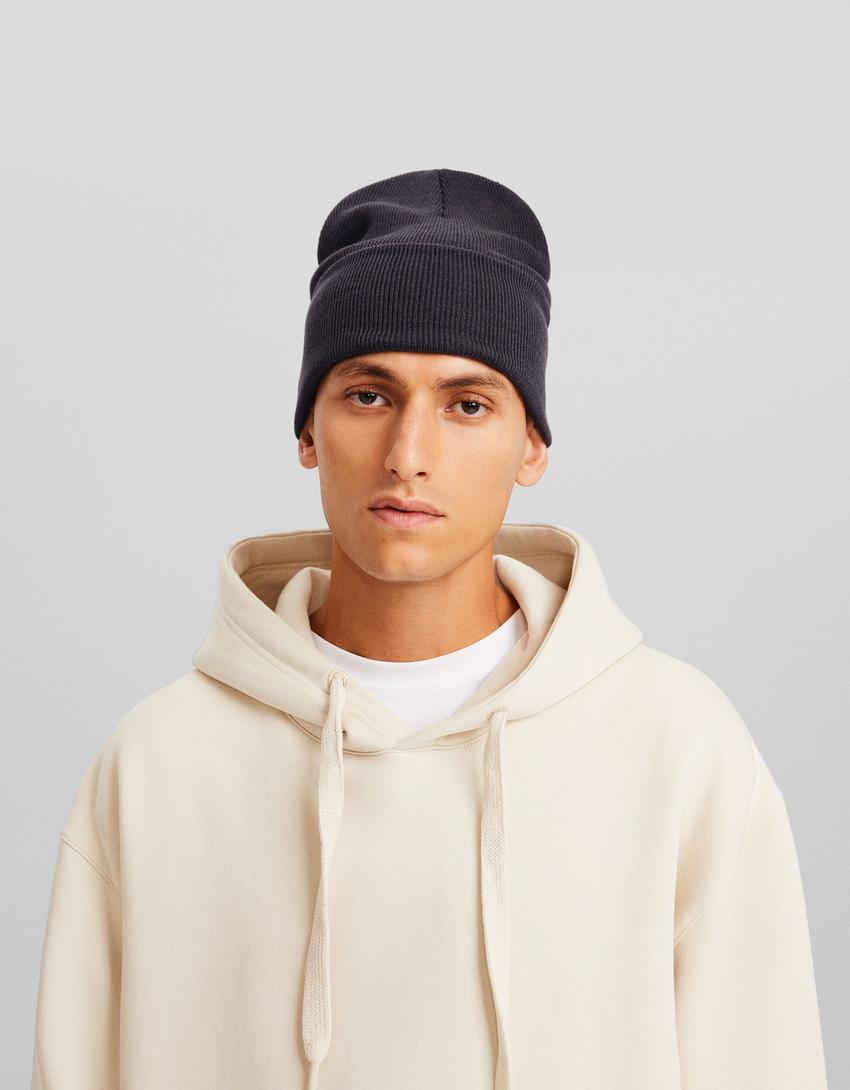 Beanie básico-Gris-1