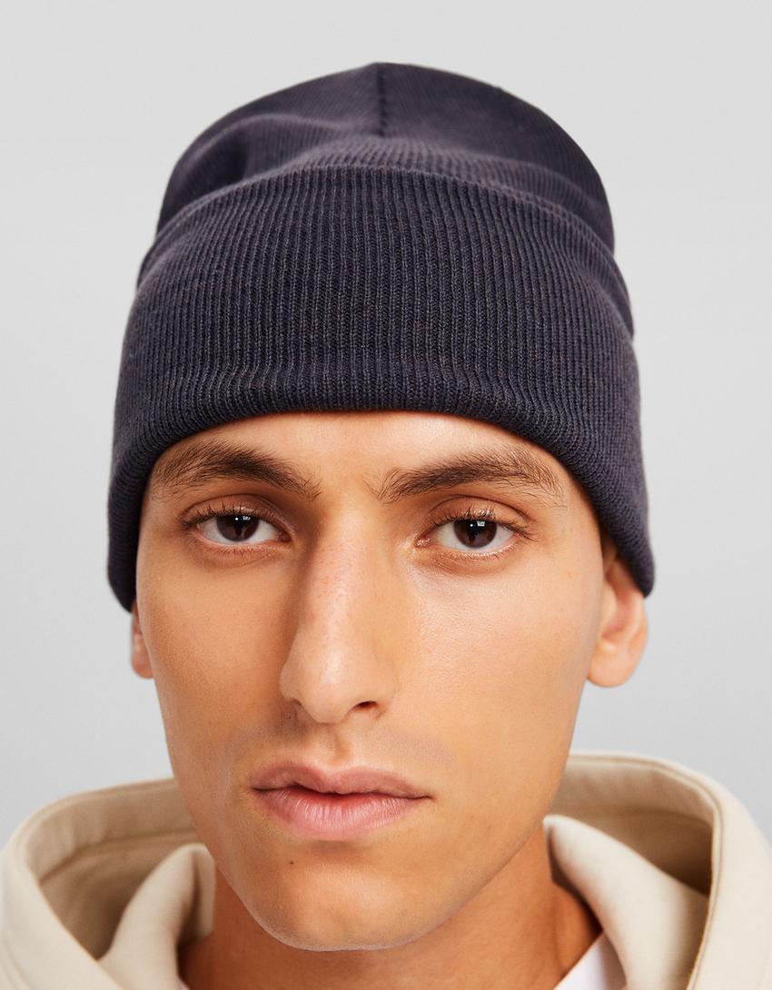 Beanie básico-Gris-3