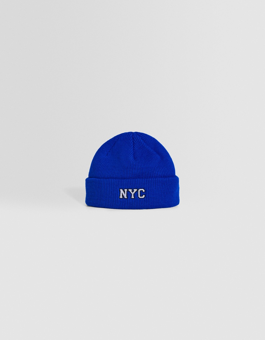 Bonnet court varsity-Bleu-0