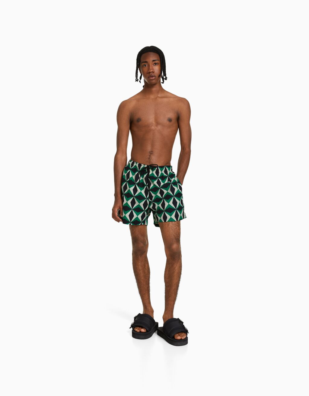 Short de bain imprim Maillots de bain Homme Bershka