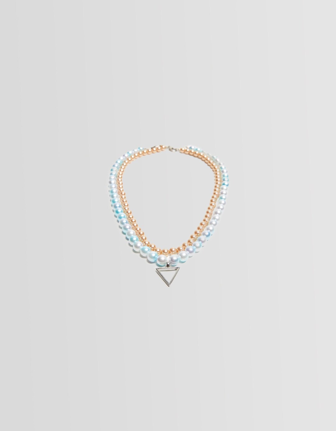 Set 2 collares perlas beads