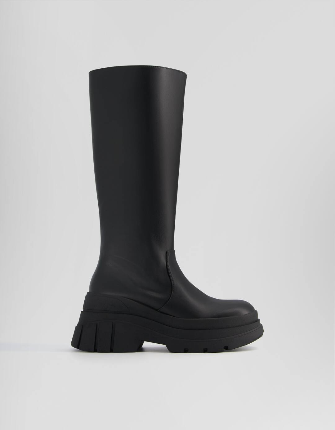 Botas planas suela volumen