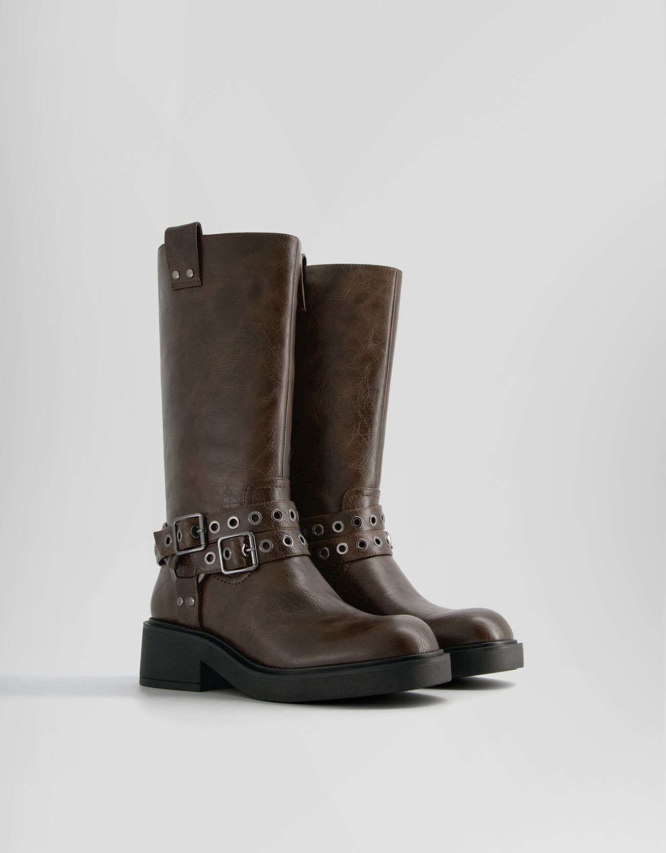 Bling biker boots hot sale