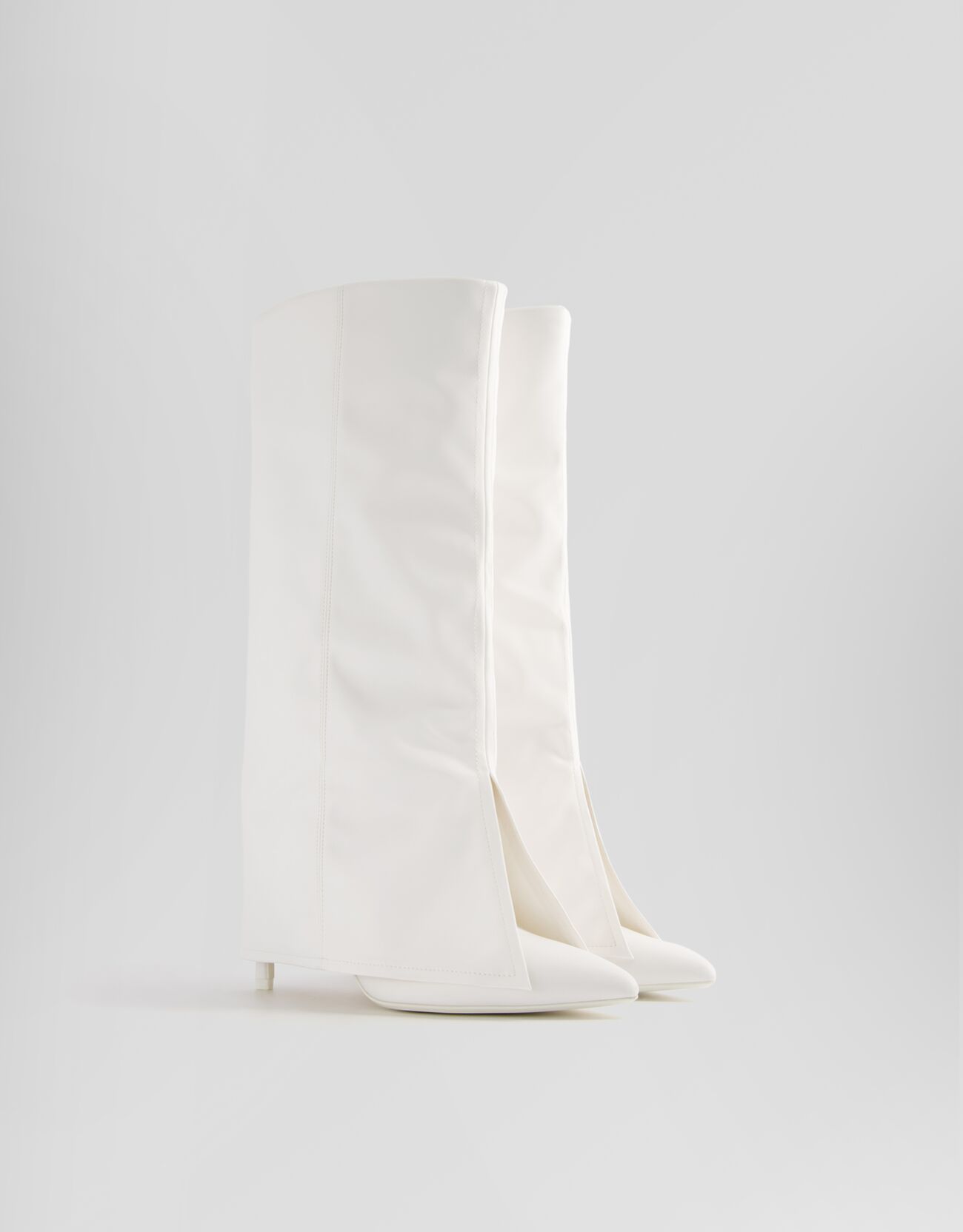 Boots with flap over heel hotsell