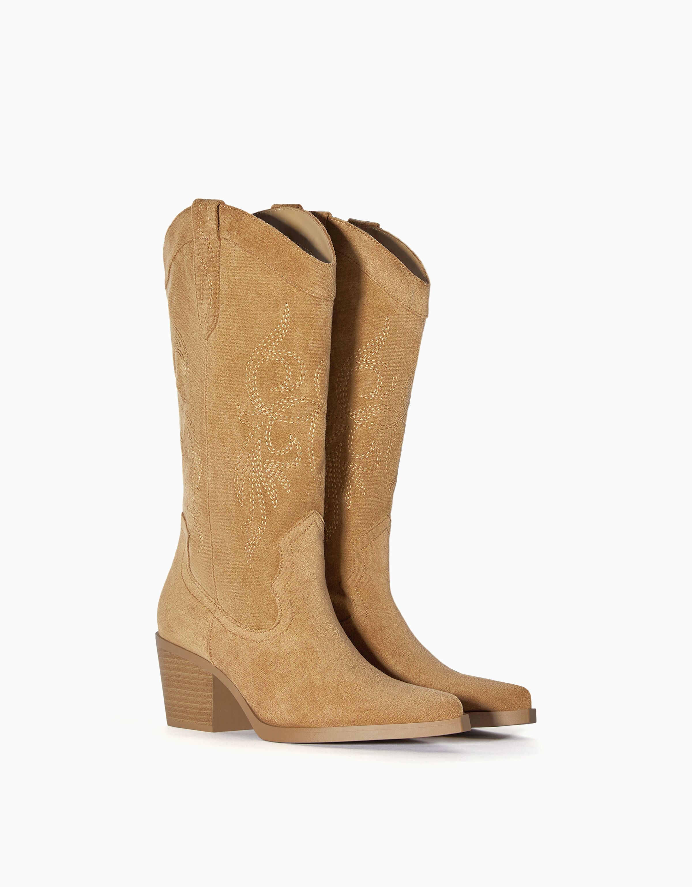 Botas cowboy tac n Ver todo Mujer Bershka