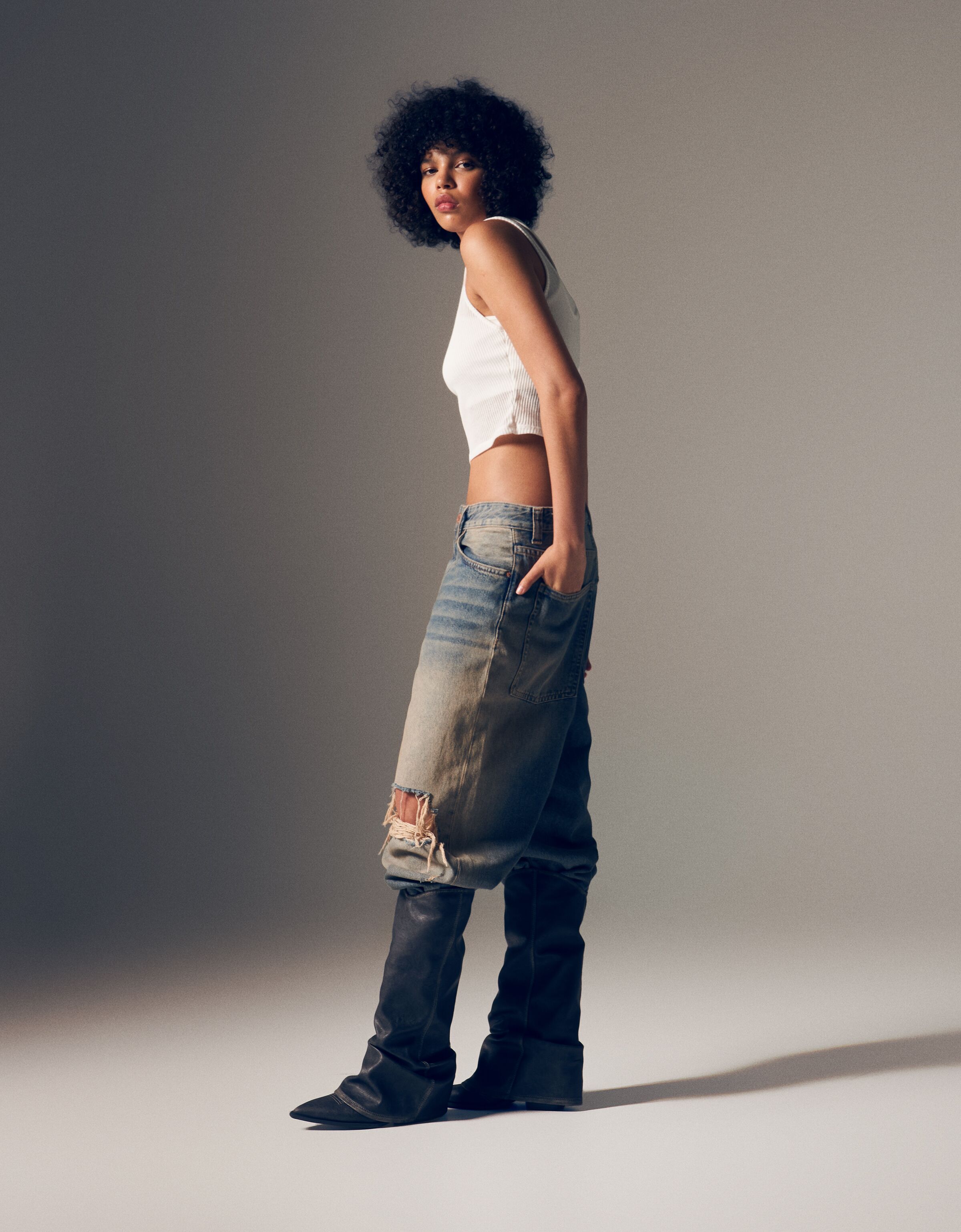 Botas pantalon store