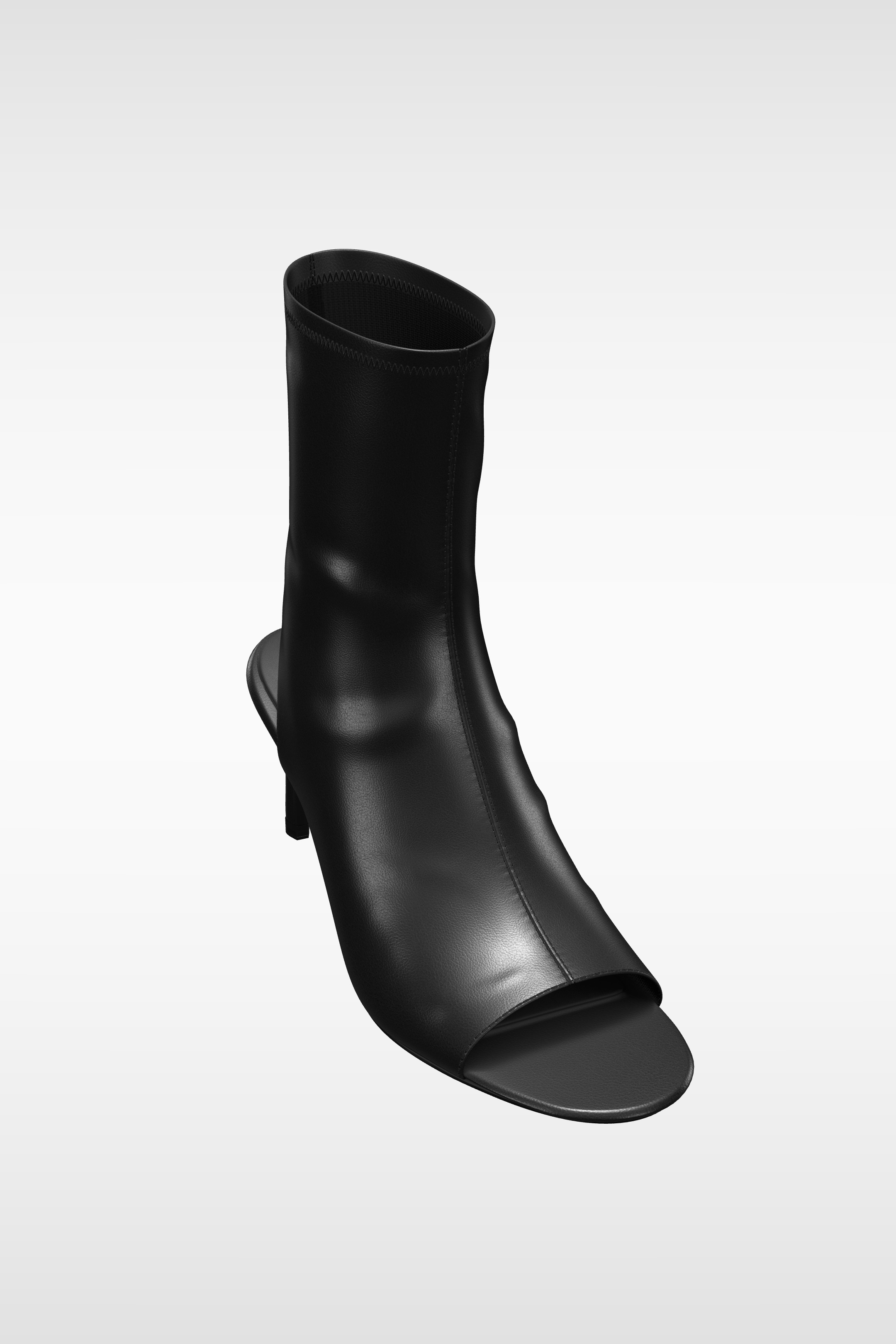 Botines destalonados outlet