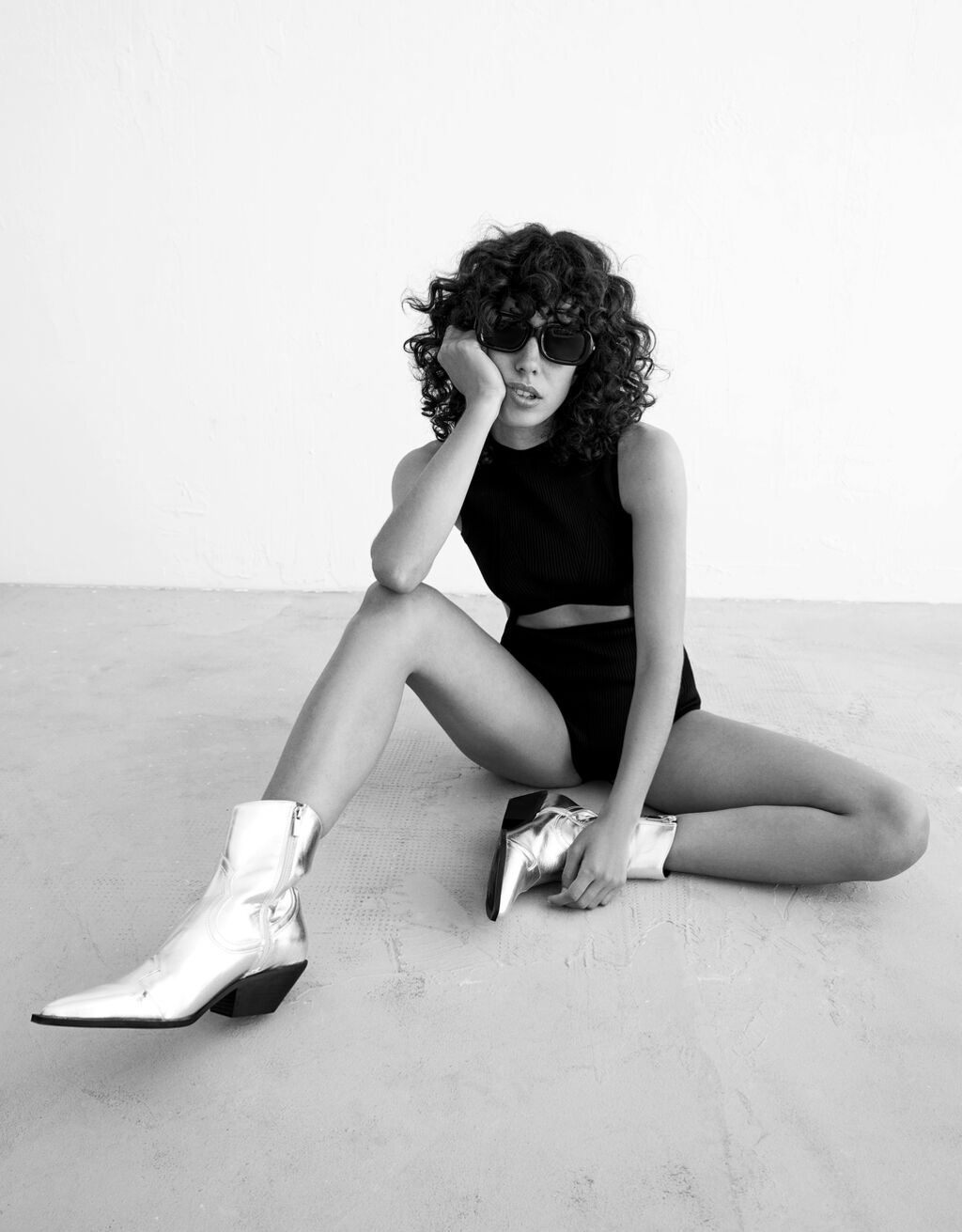 Heeled cowboy ankle boots Shoes BSK Teen Bershka