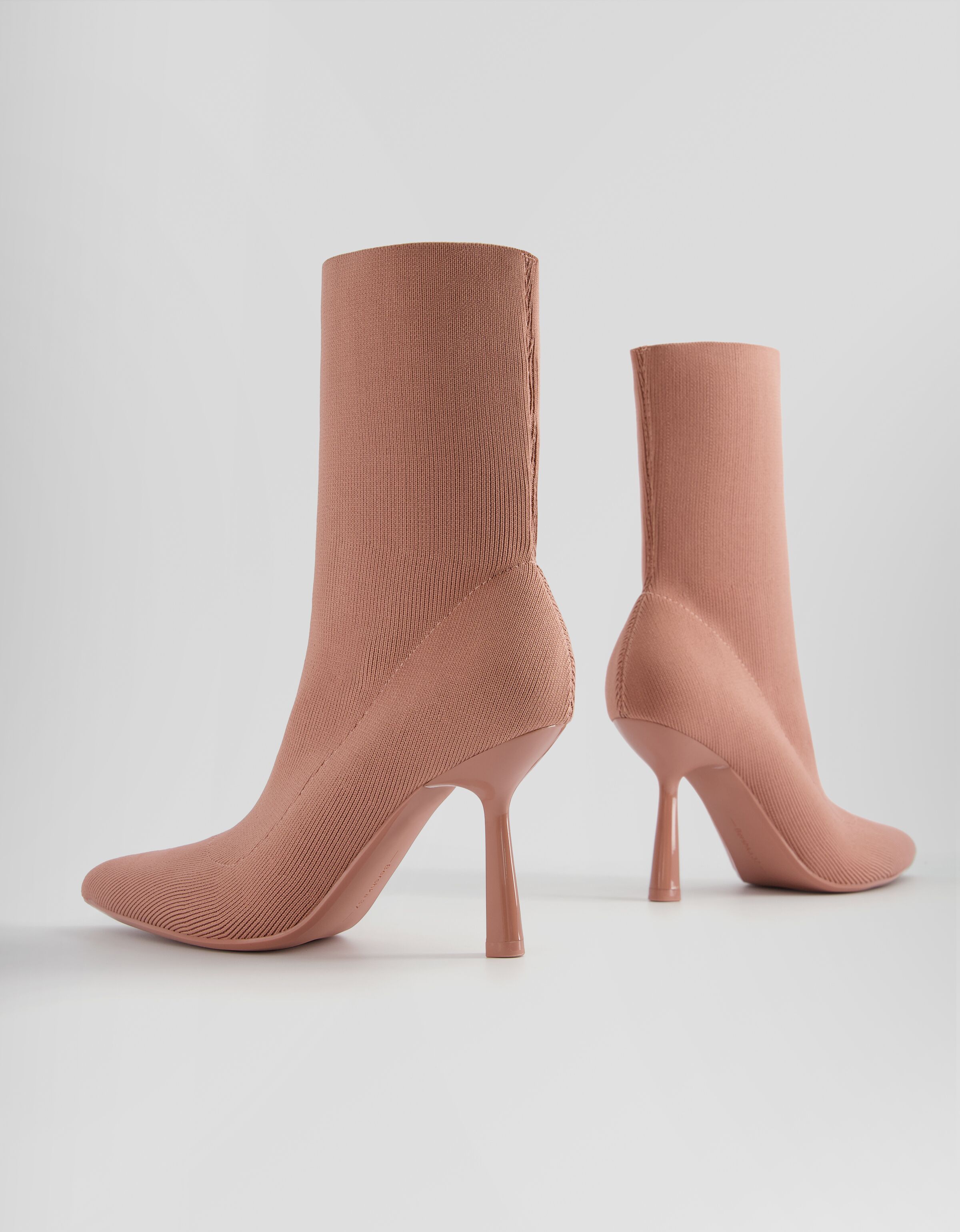 Botines sales tacon bershka