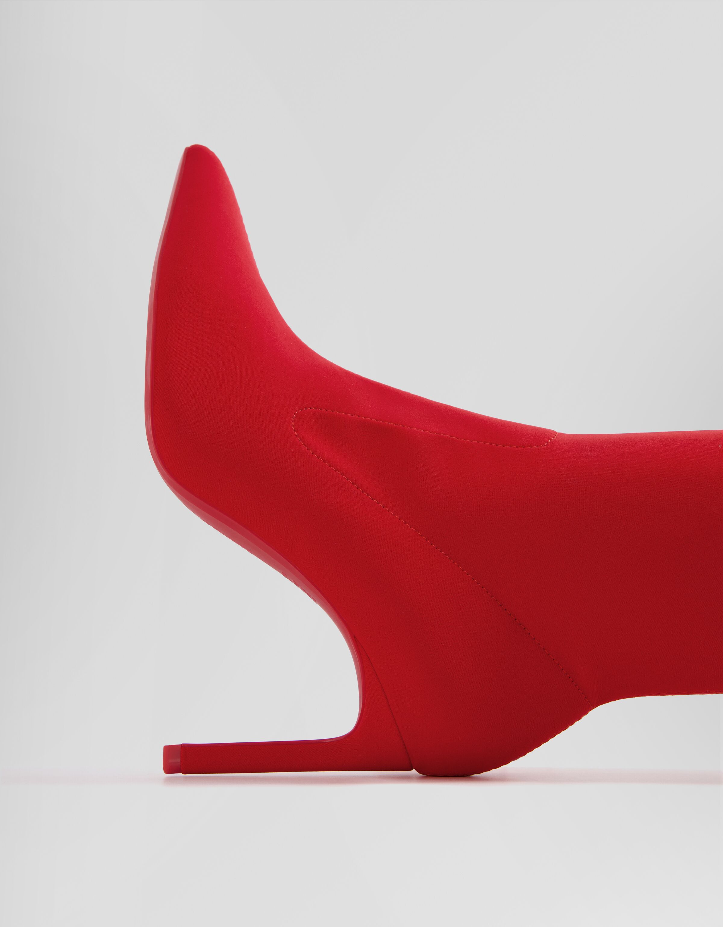 Bershka red clearance boots