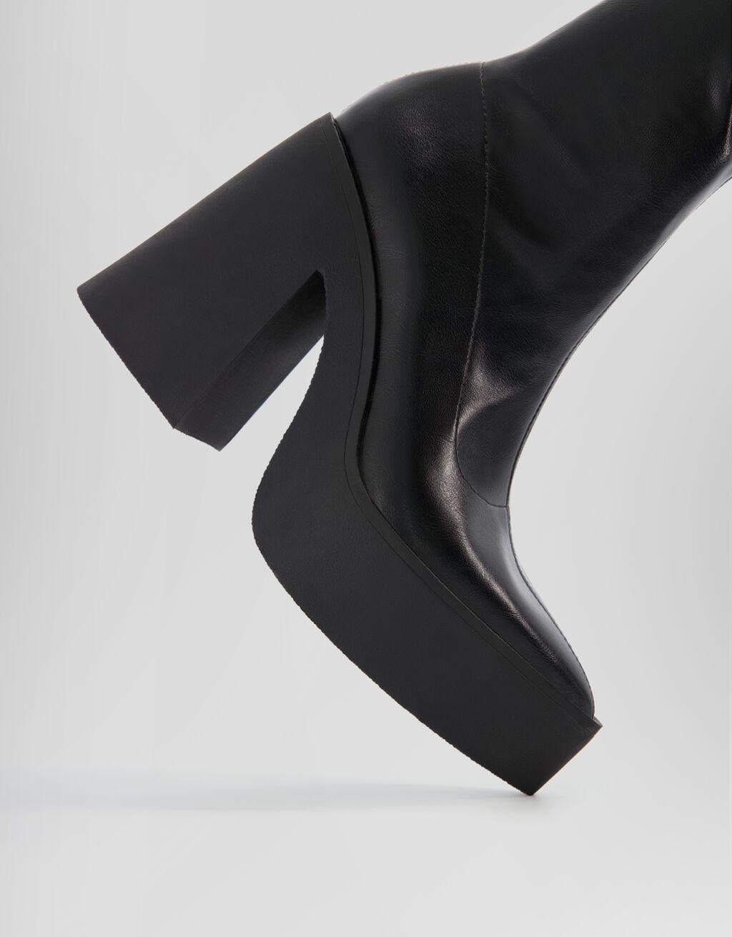 Platform pointed toe best sale boots