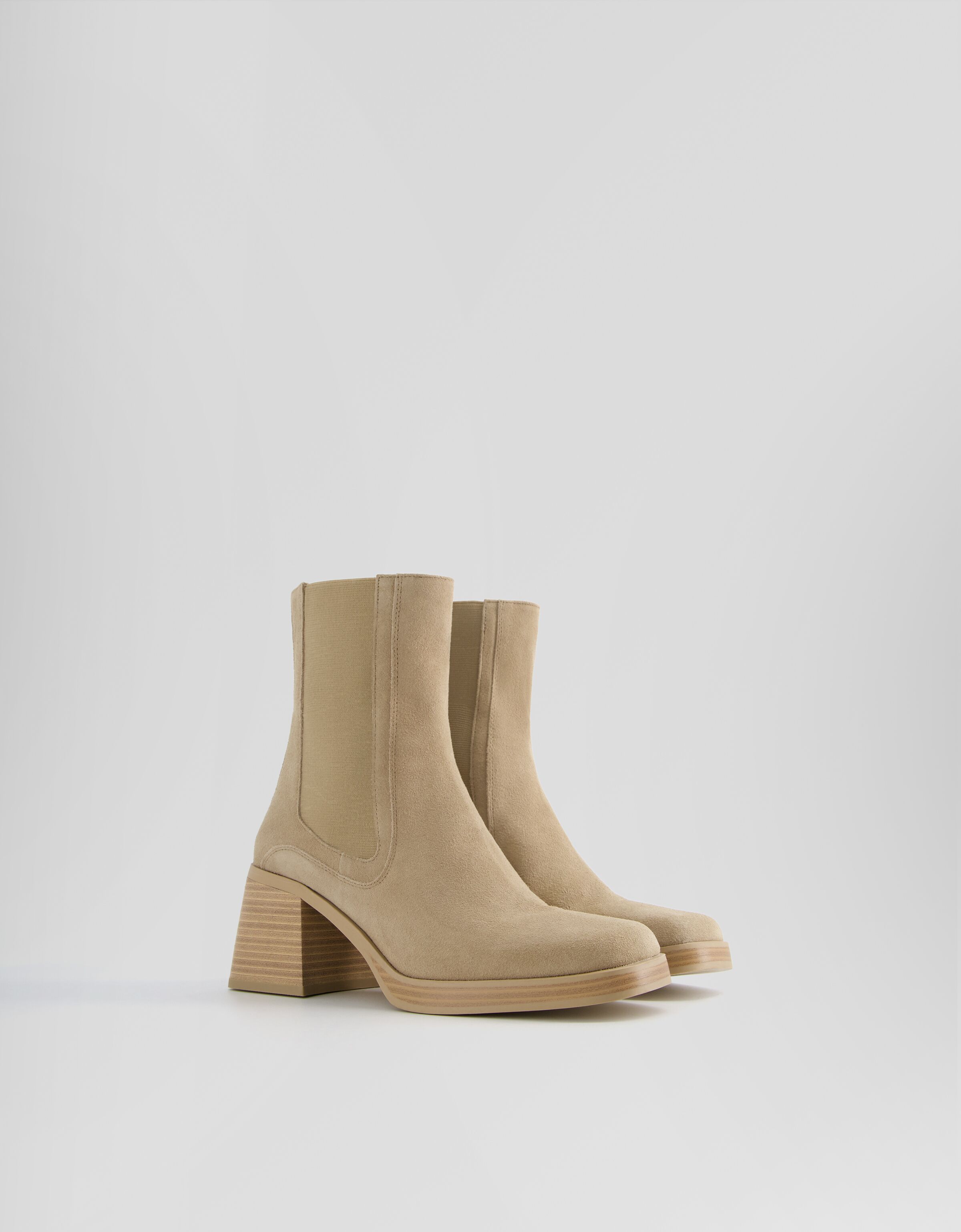 Bottines a shop talon bershka