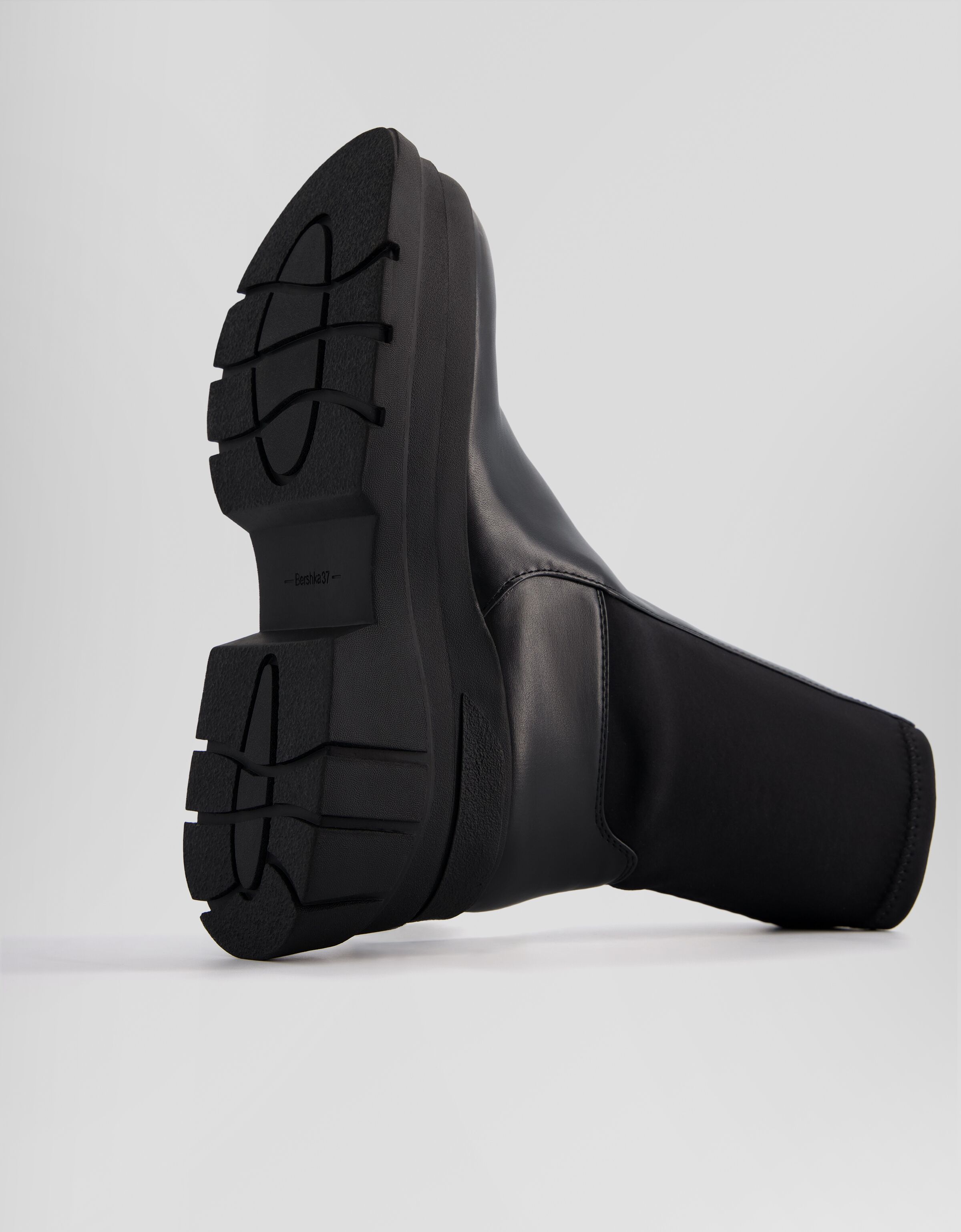Botines planos combinados Zapatos BSK Teen Bershka
