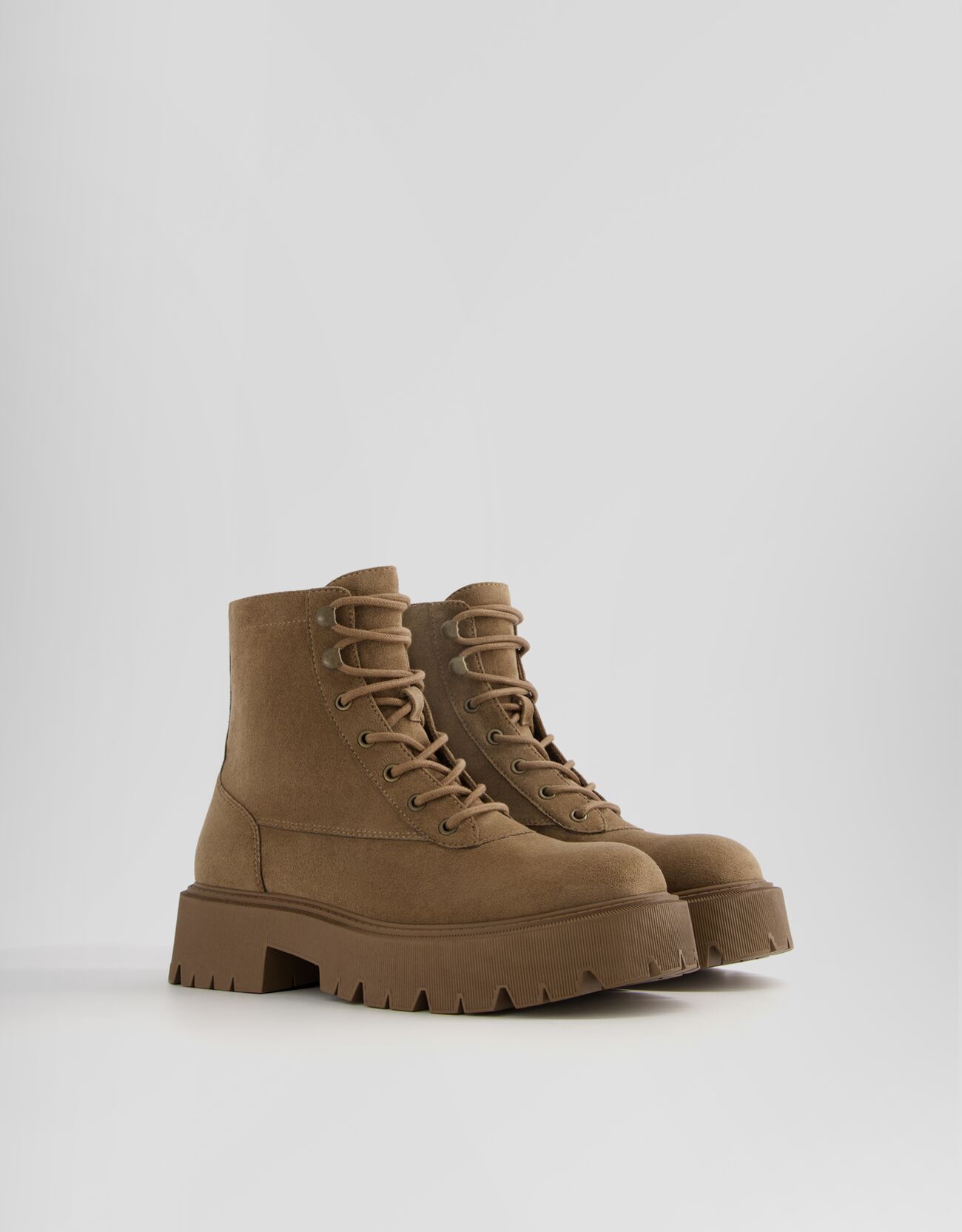 Stivaletti bassi stringati Stivali e stivaletti BSK Teen Bershka