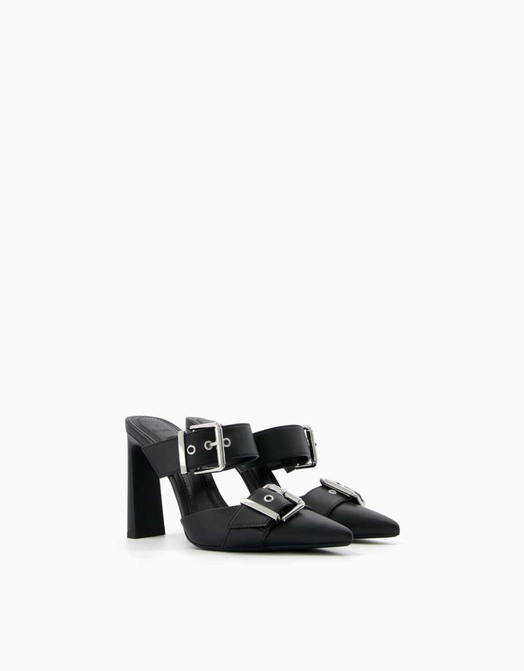 Escarpins type mules boucles Chaussures Femme Bershka