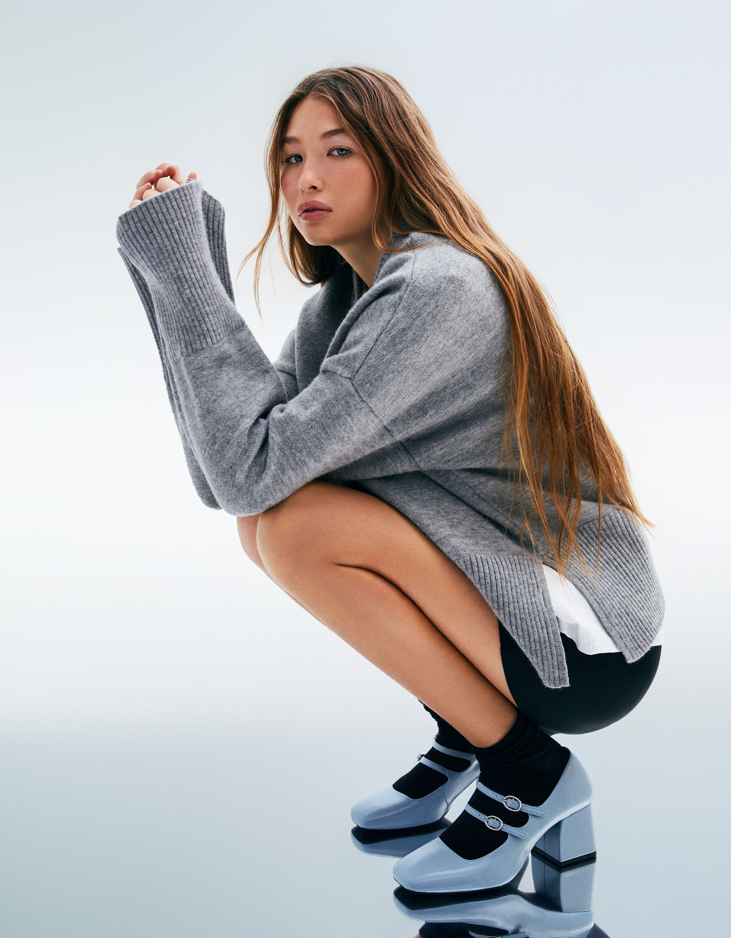 Scarpe mary jane con sale tacco