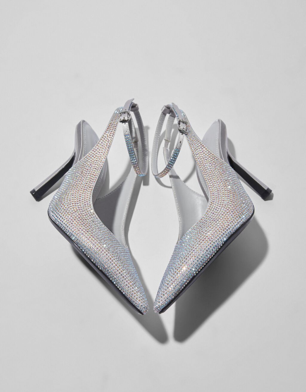 Rhinestone encrusted heels hotsell