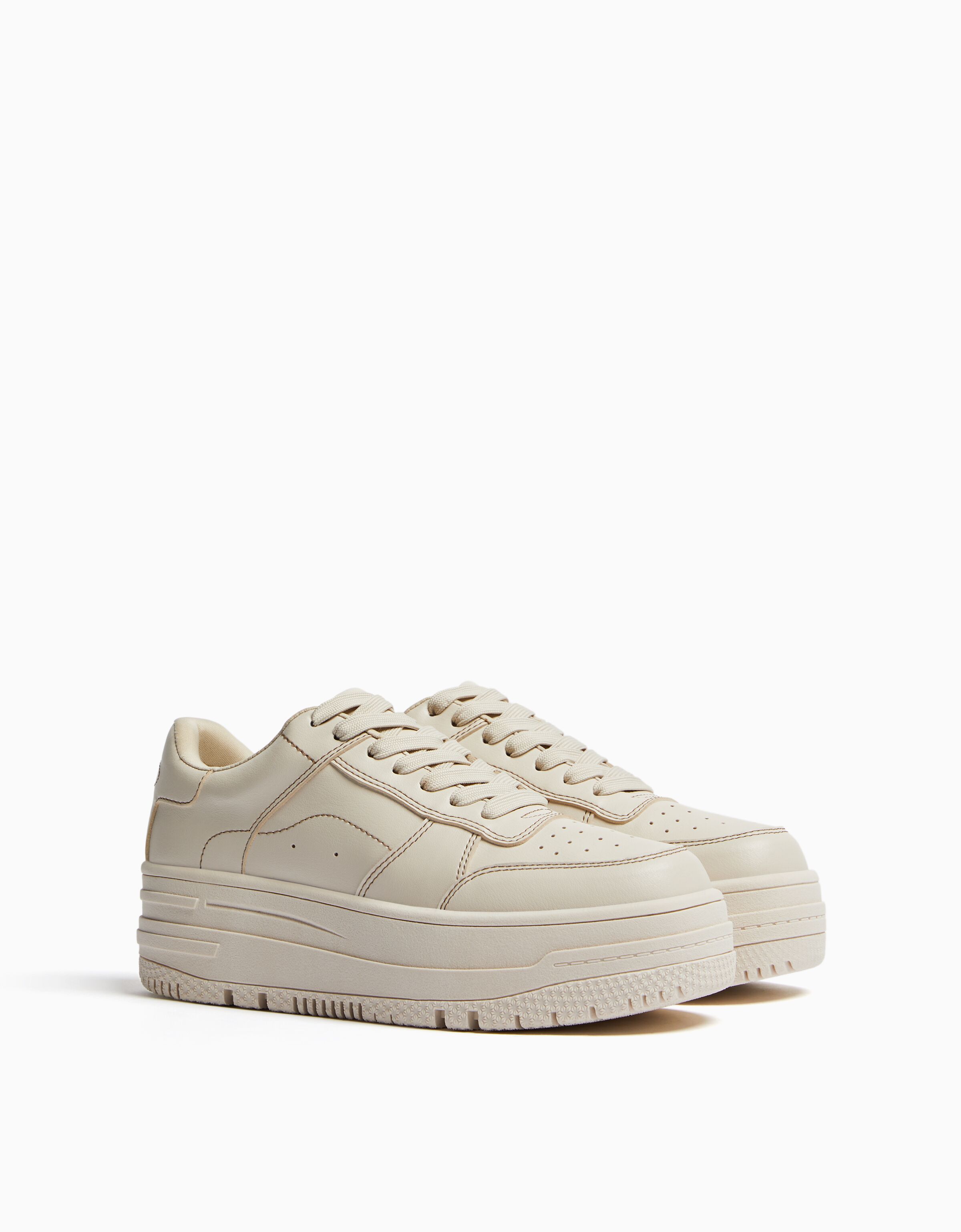 Bershka platform sale sneakers