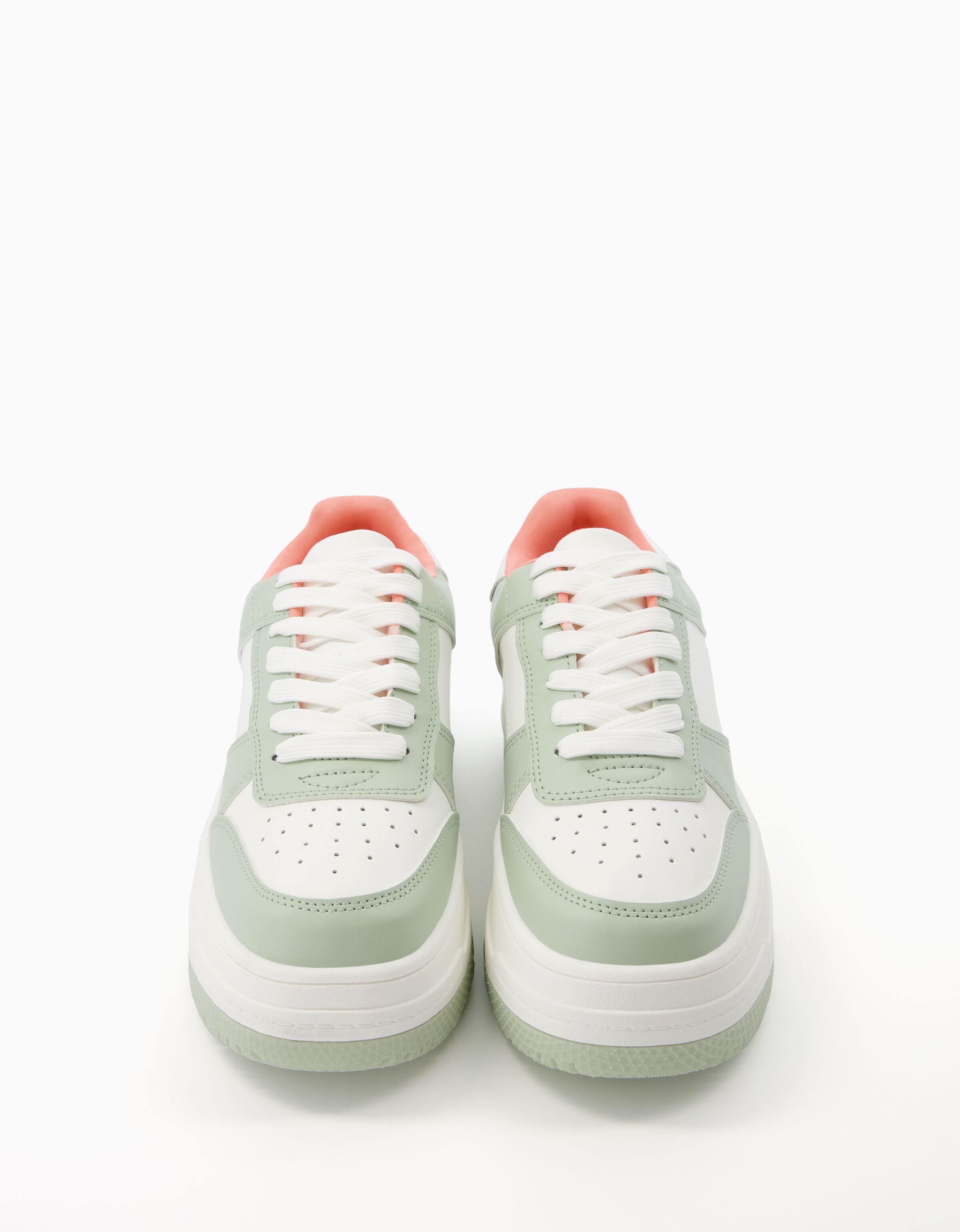 Stradivarius platform outlet trainers