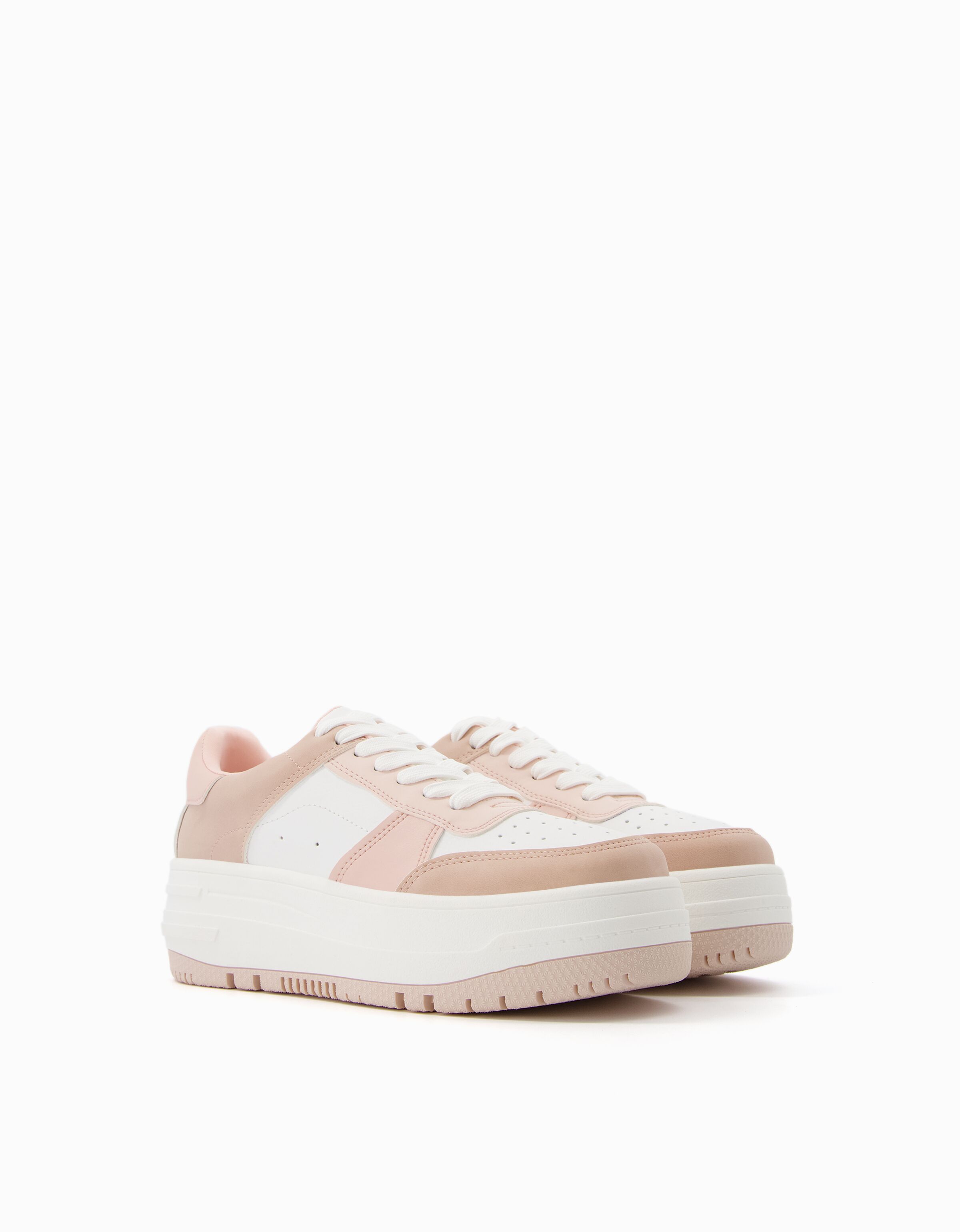 Zapatillas plataforma combinadas Ver todo Mujer Bershka
