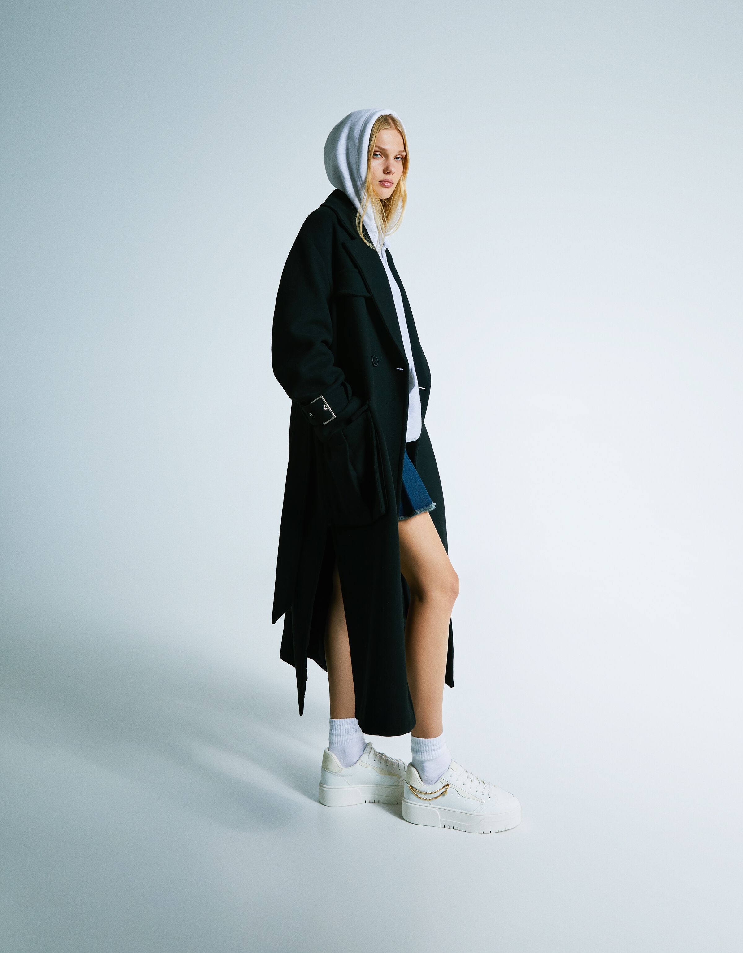 Bershka platform trainers on sale