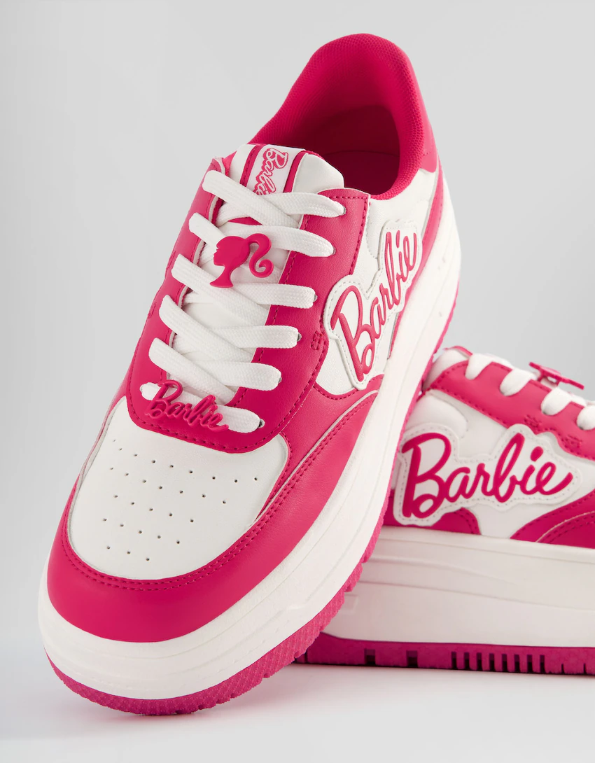 Sneakers Barbie plateforme - Femme