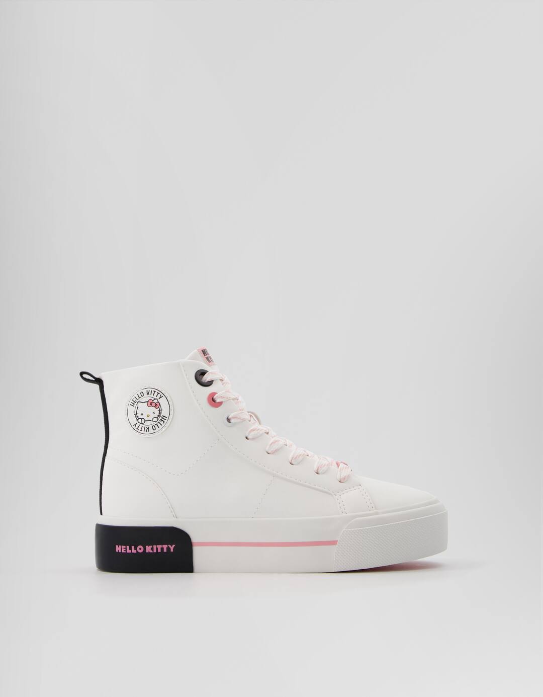 Hello Kitty high-top trainers