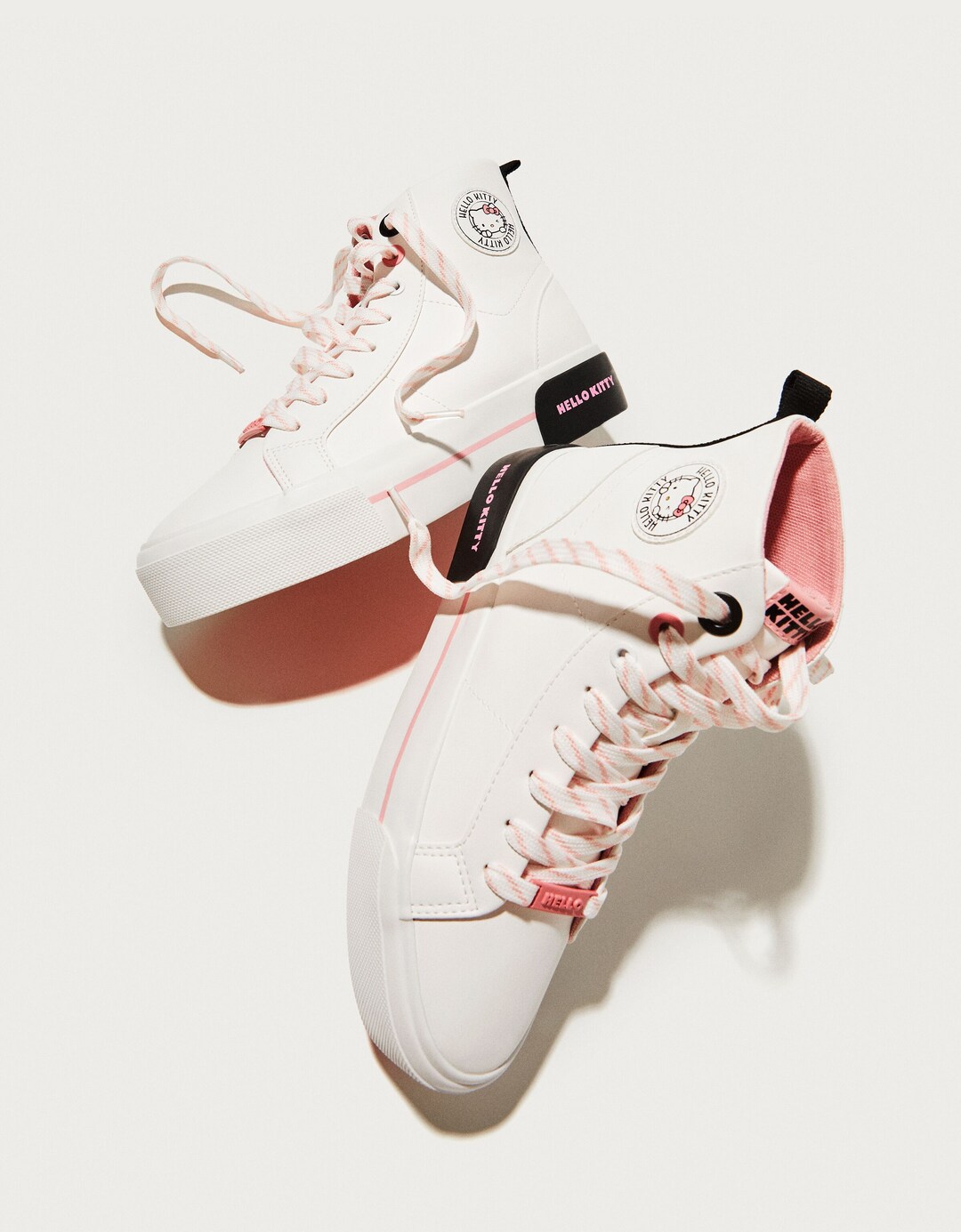 Hello Kitty high-top sneakers
