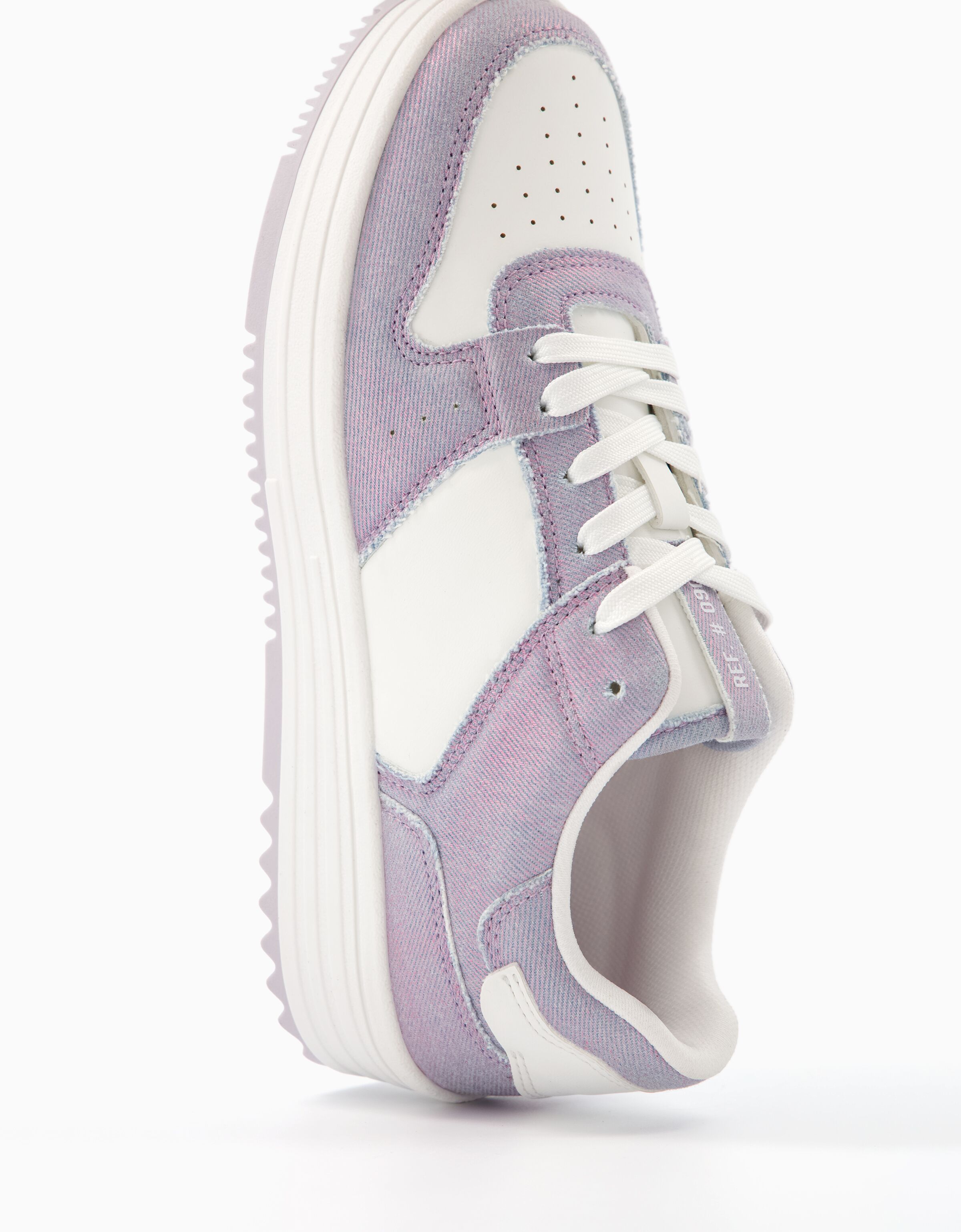 Zapatillas combinadas tejido Zapatos BSK Teen Bershka