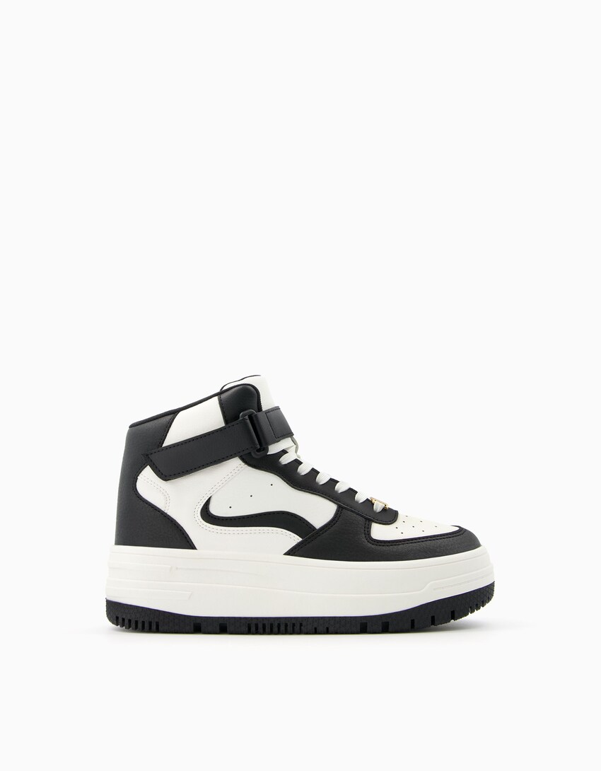 Kombinierte, hochgeschnittene Sneaker-Kombiniert-6