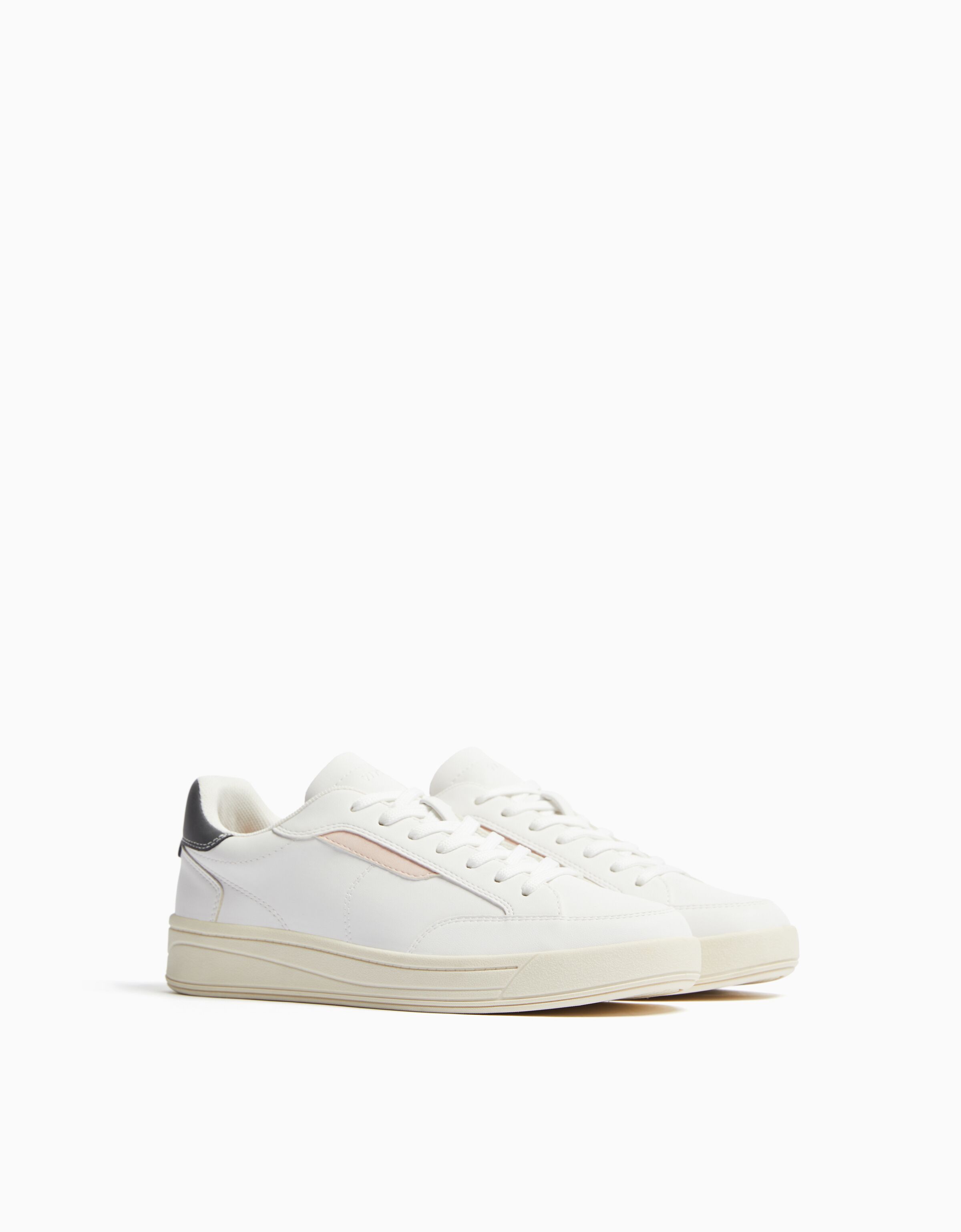 Baskets style r tro Chaussures BSK Teen Bershka