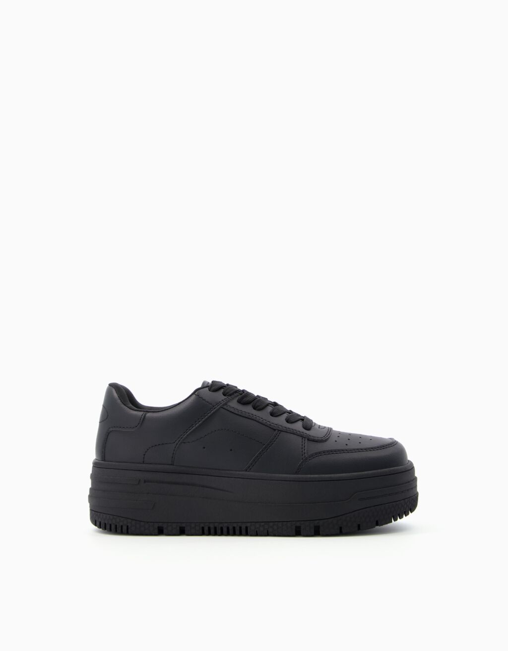 bershka platform trainers