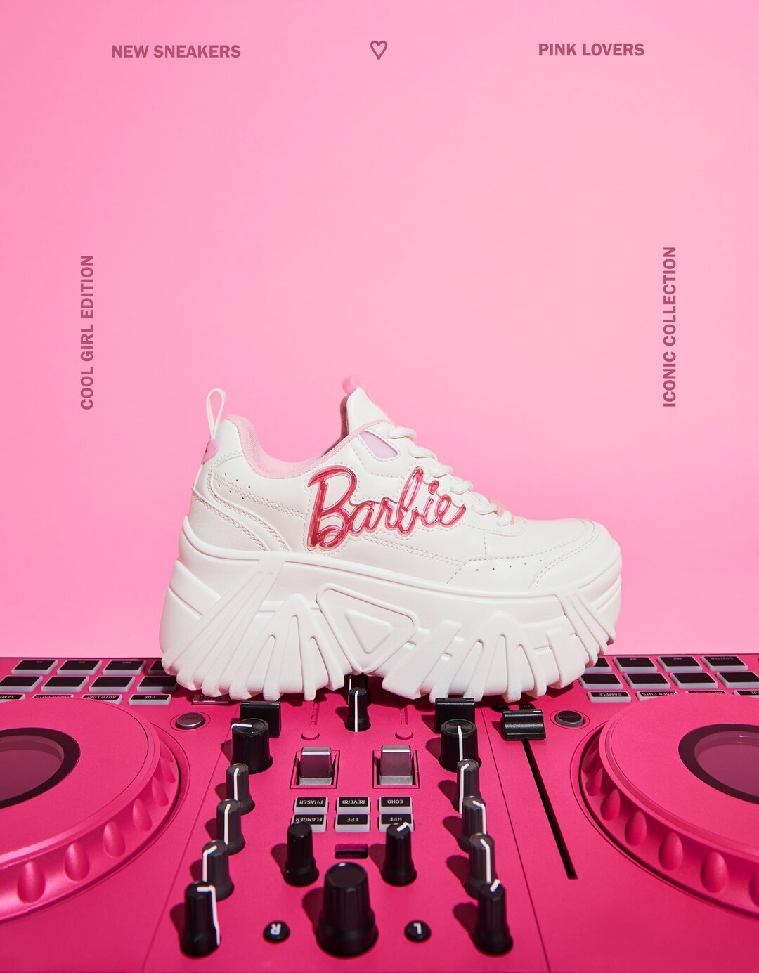 Sneakers Barbie® plateau XL