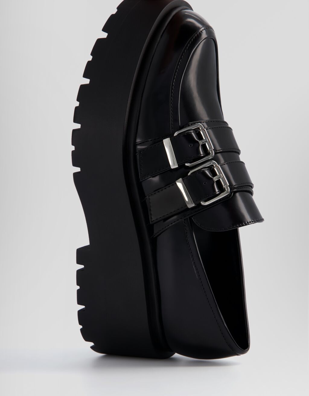 Chaussures plateforme avec boucles