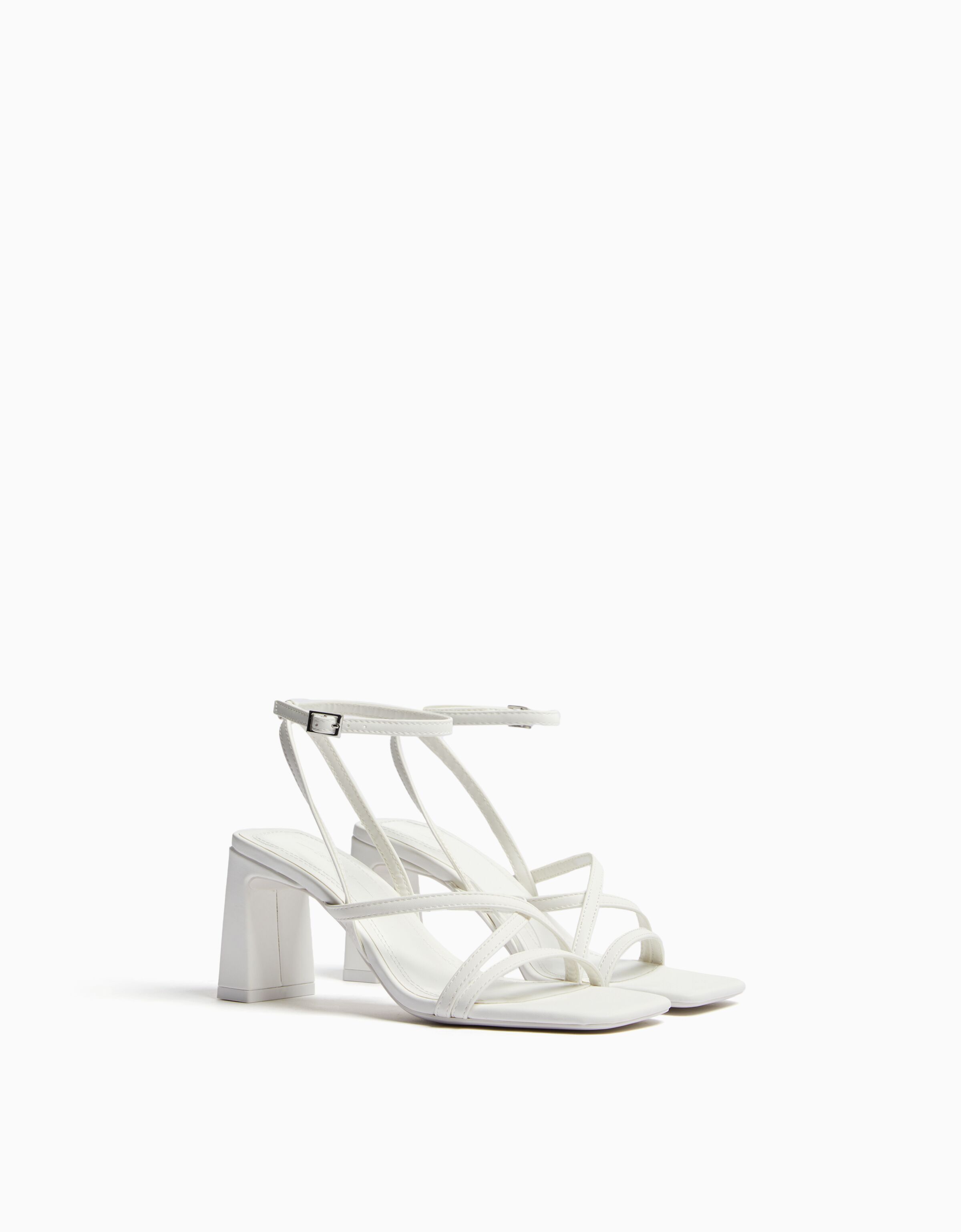 Sandalias de on sale tacon bershka