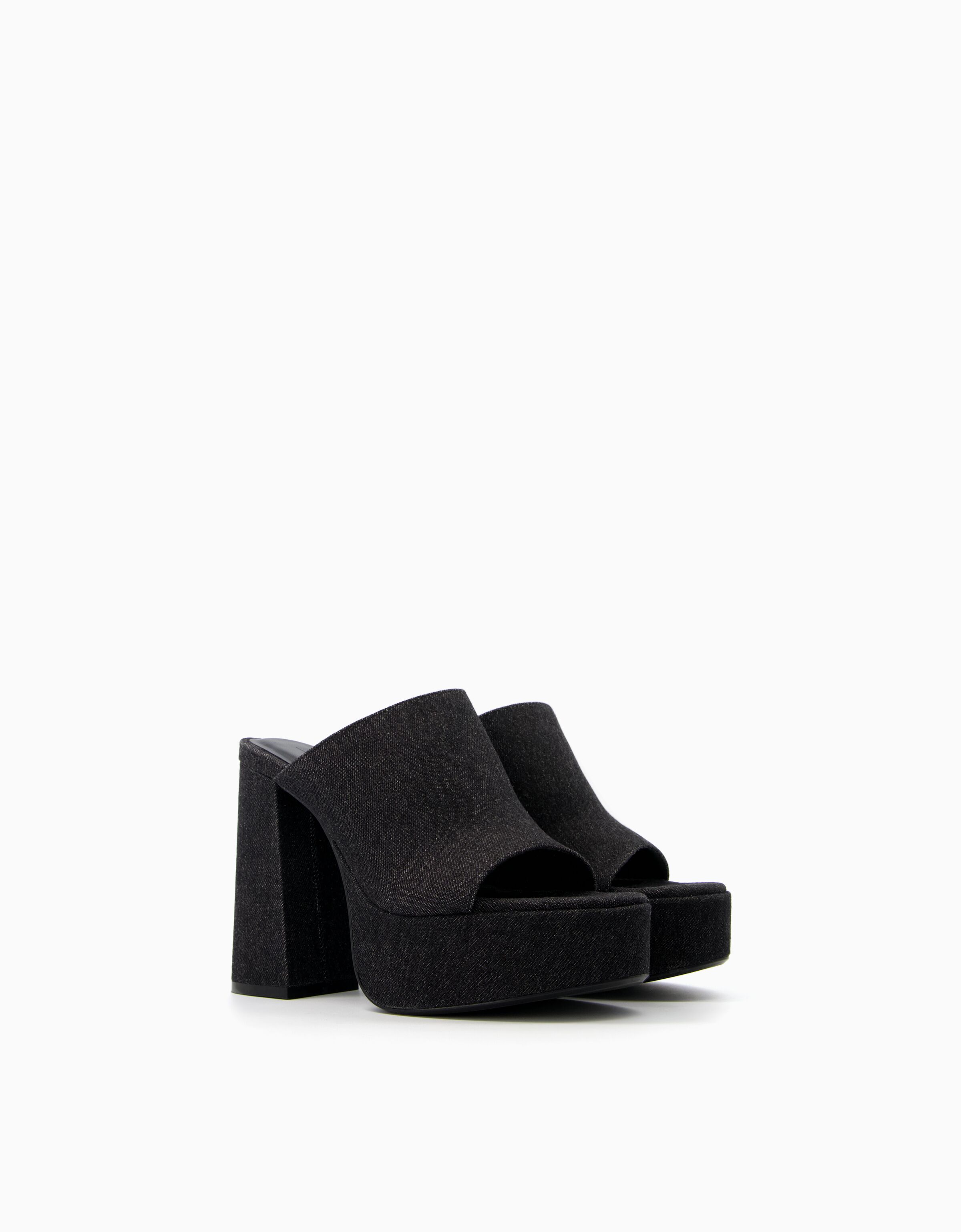 Mules best sale mujer tacon